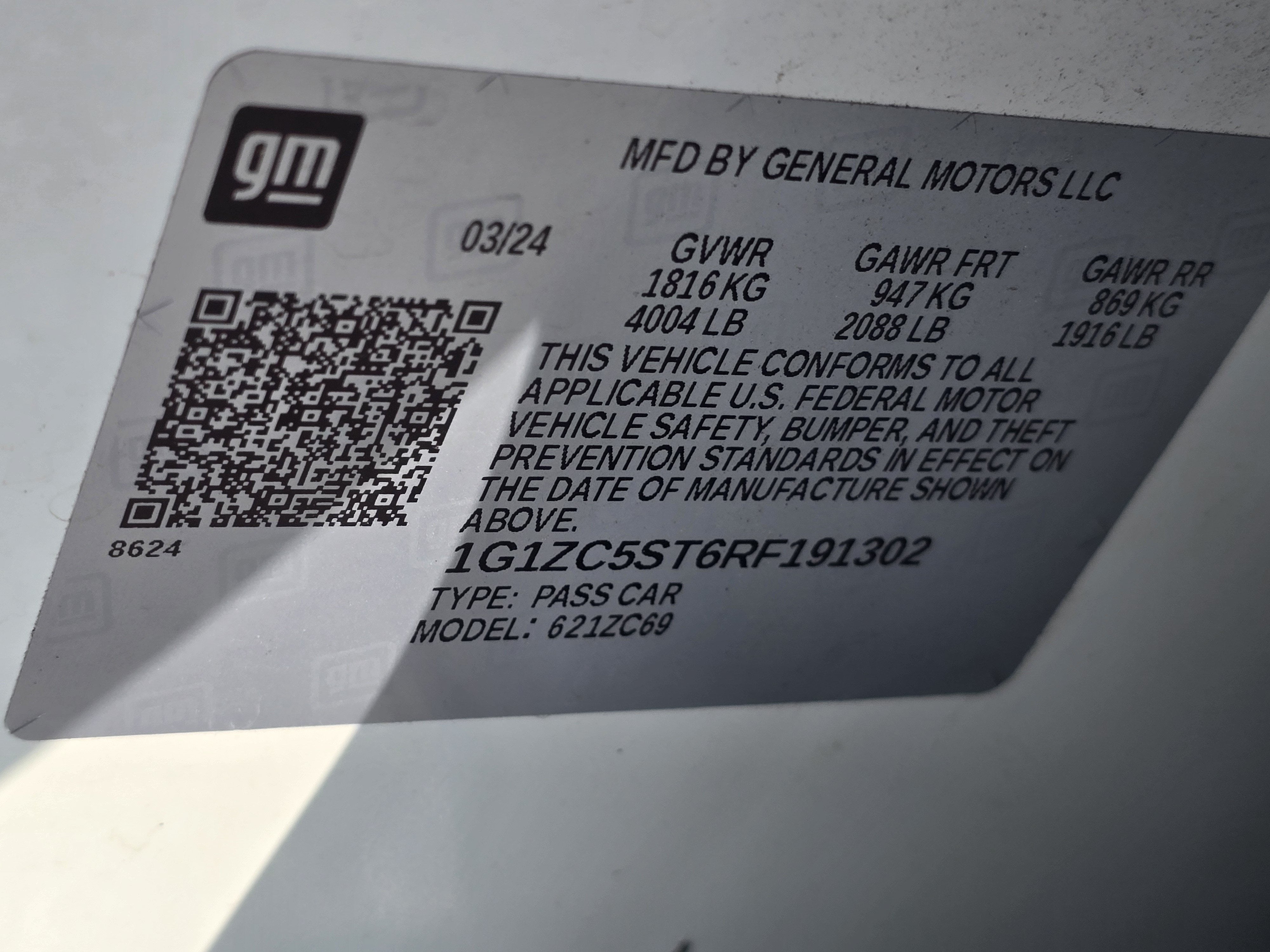 2024 Chevrolet Malibu FL