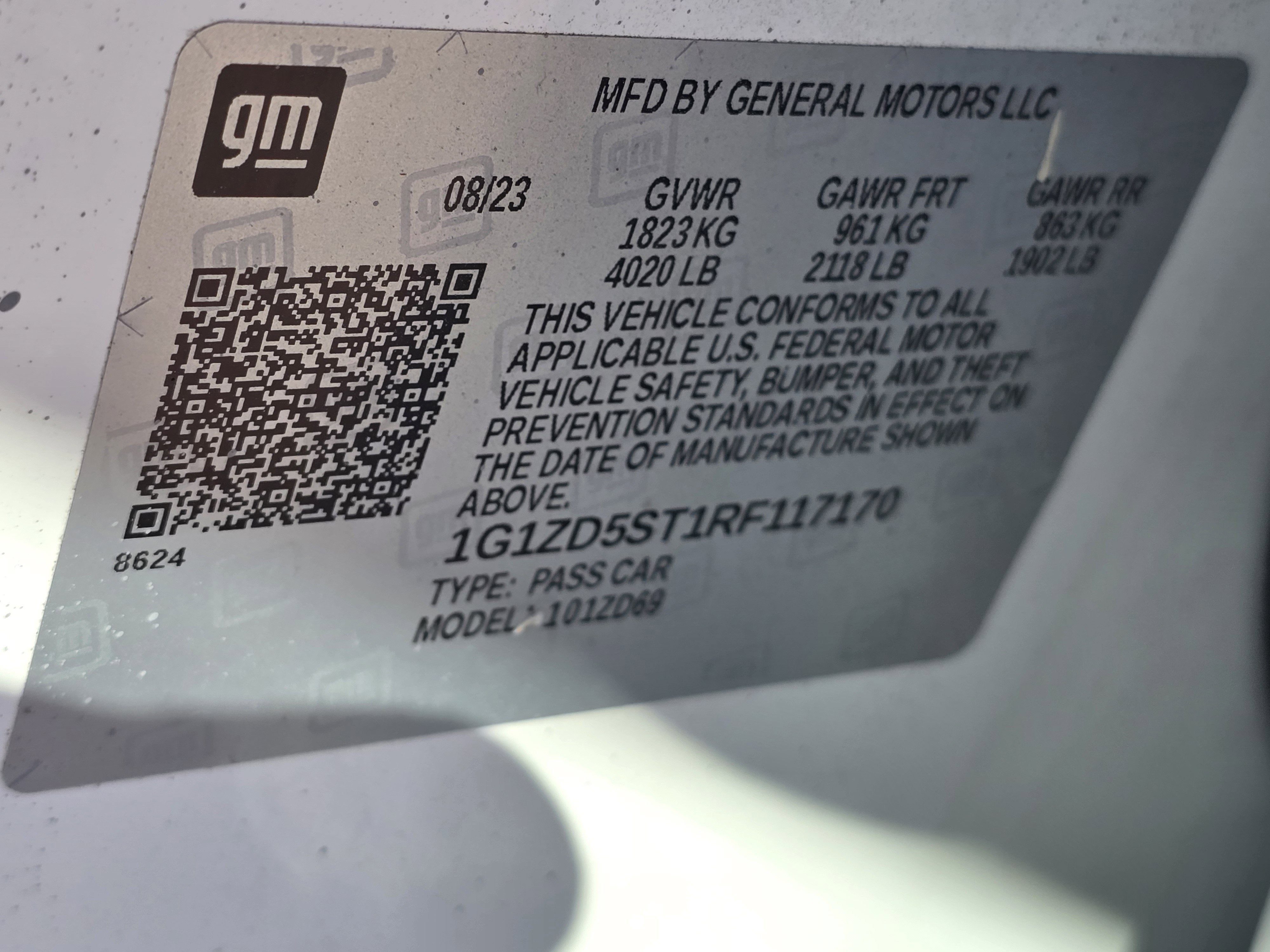 2024 Chevrolet Malibu 1LT