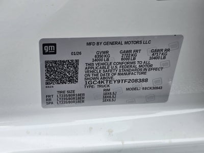 2026 Chevrolet Silverado 3500 HD LT DRW