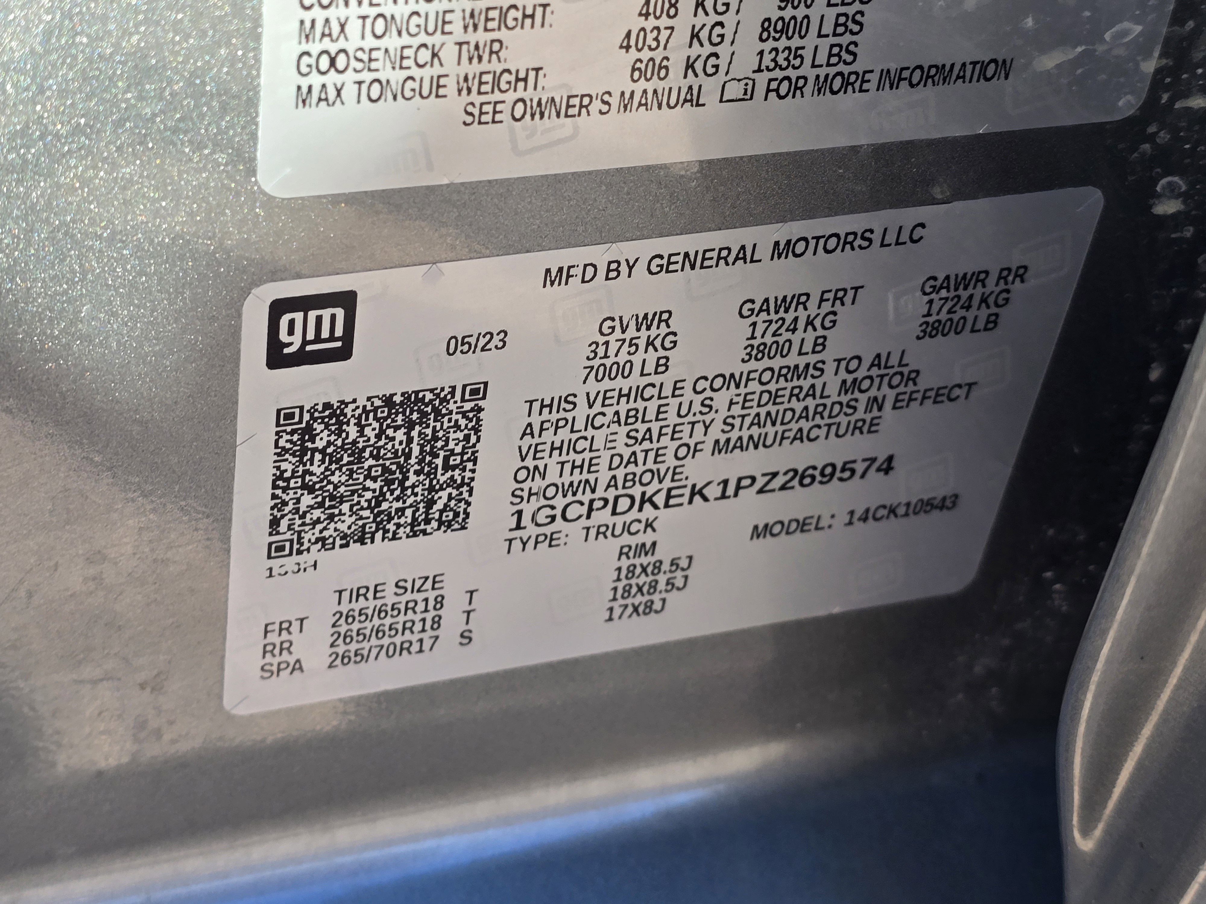 2023 Chevrolet Silverado 1500 LT (2FL)