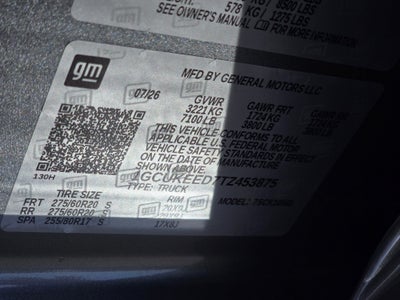 2026 Chevrolet Silverado 1500 RST