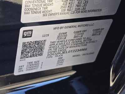 2026 Chevrolet Silverado 1500 High Country