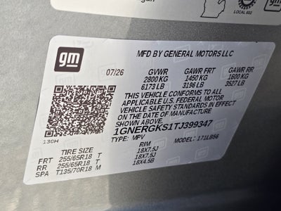 2026 Chevrolet Traverse LT
