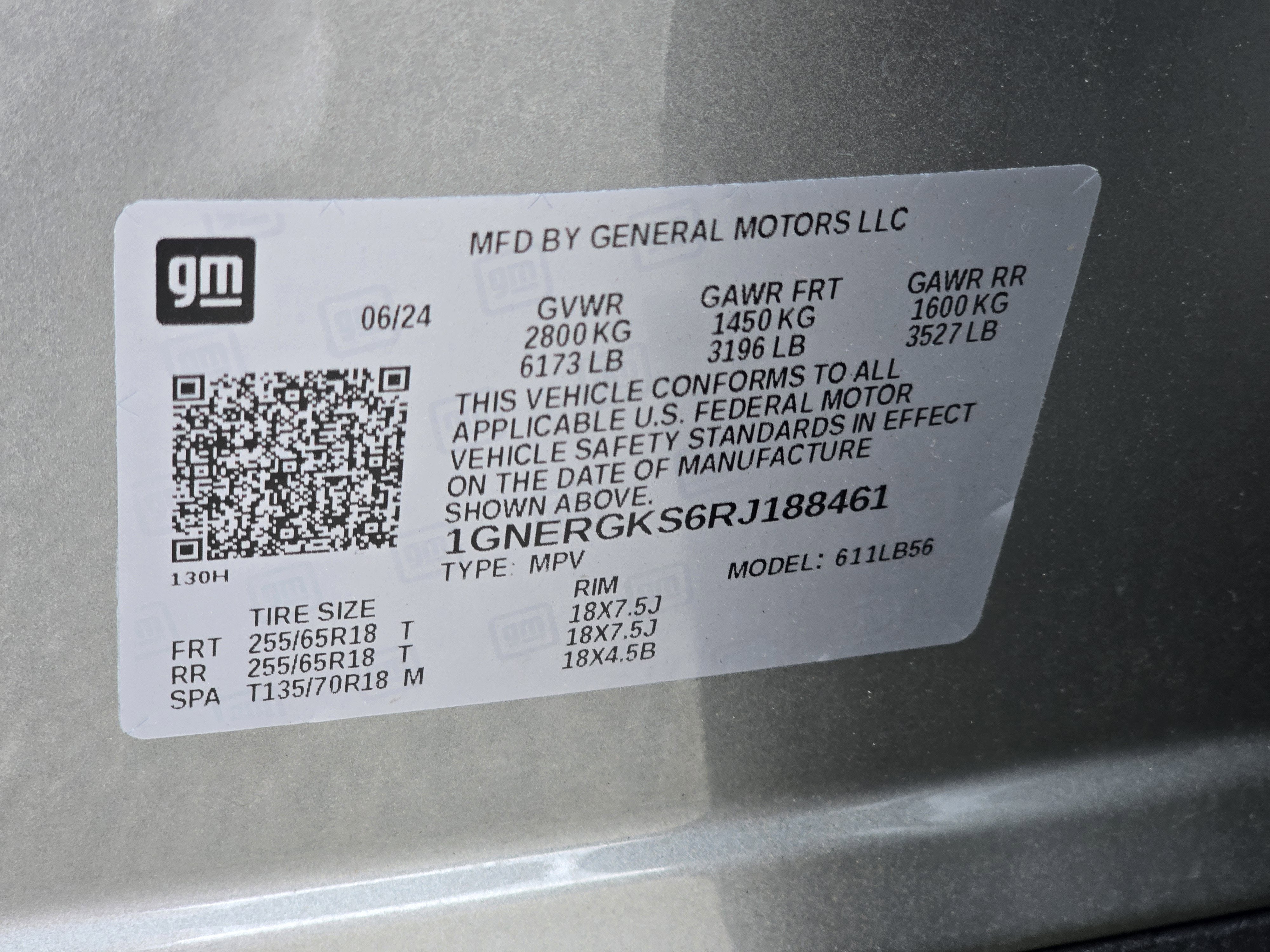 2024 Chevrolet Traverse LT