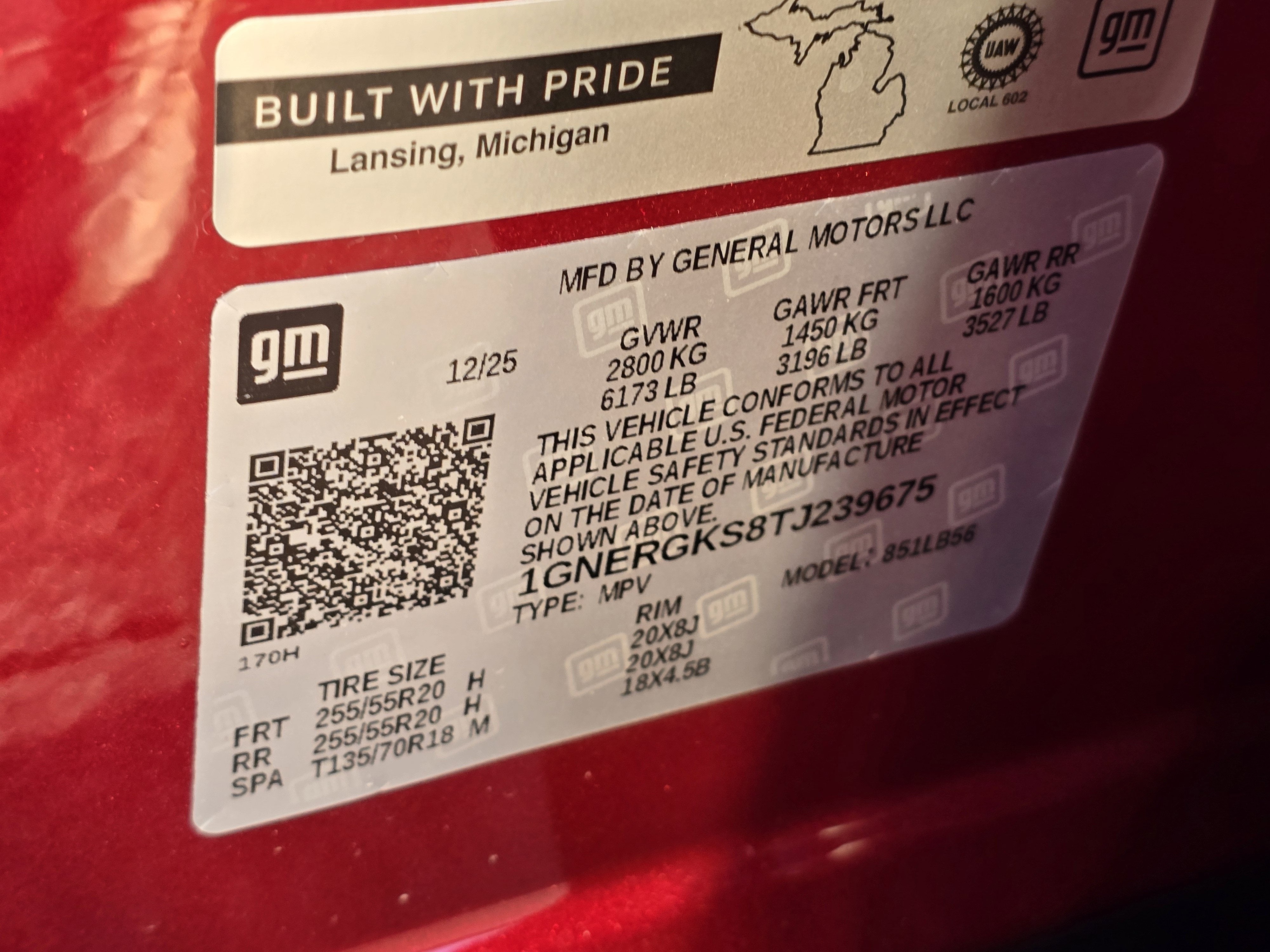 2026 Chevrolet Traverse LT