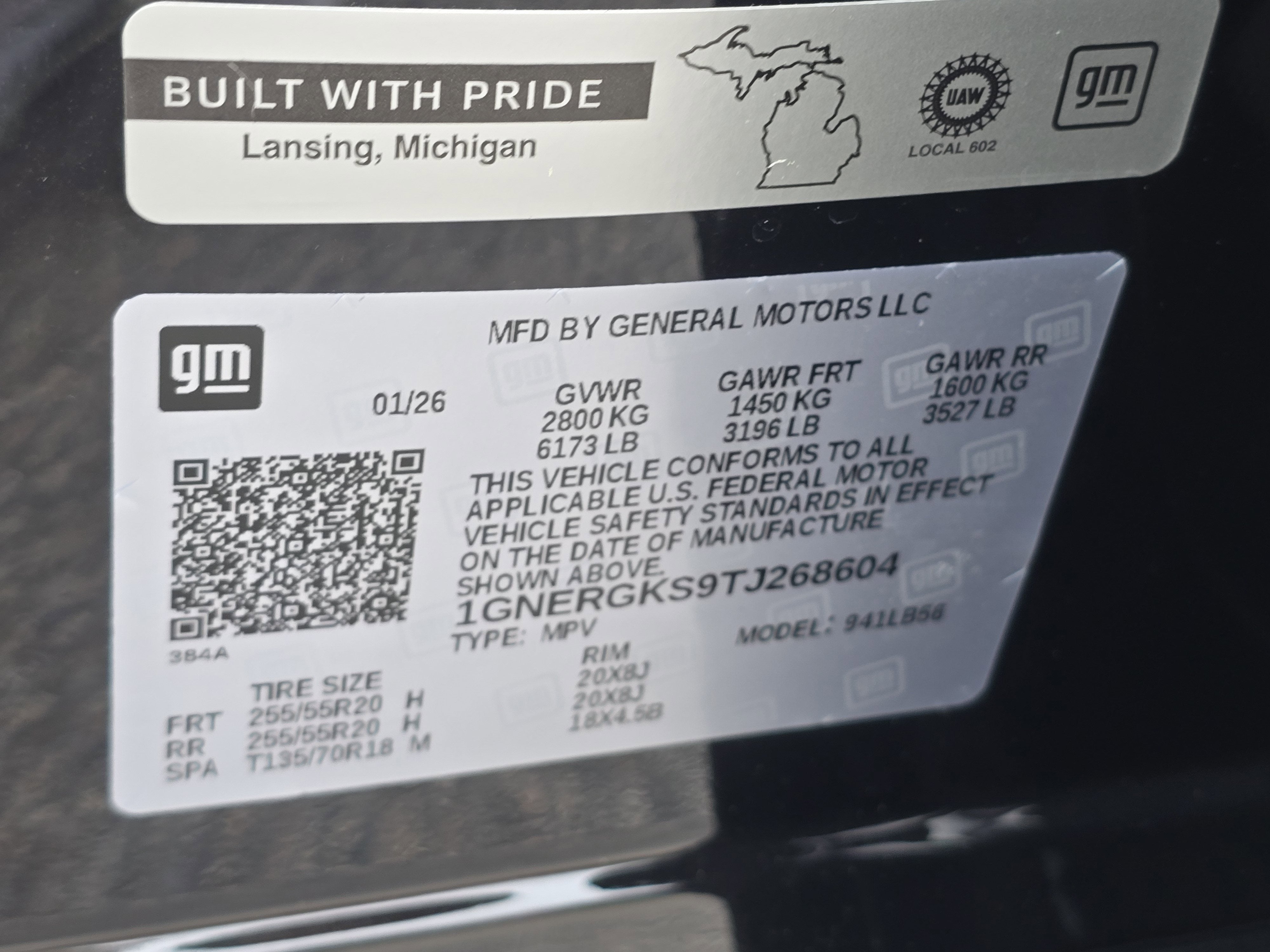 2026 Chevrolet Traverse LT