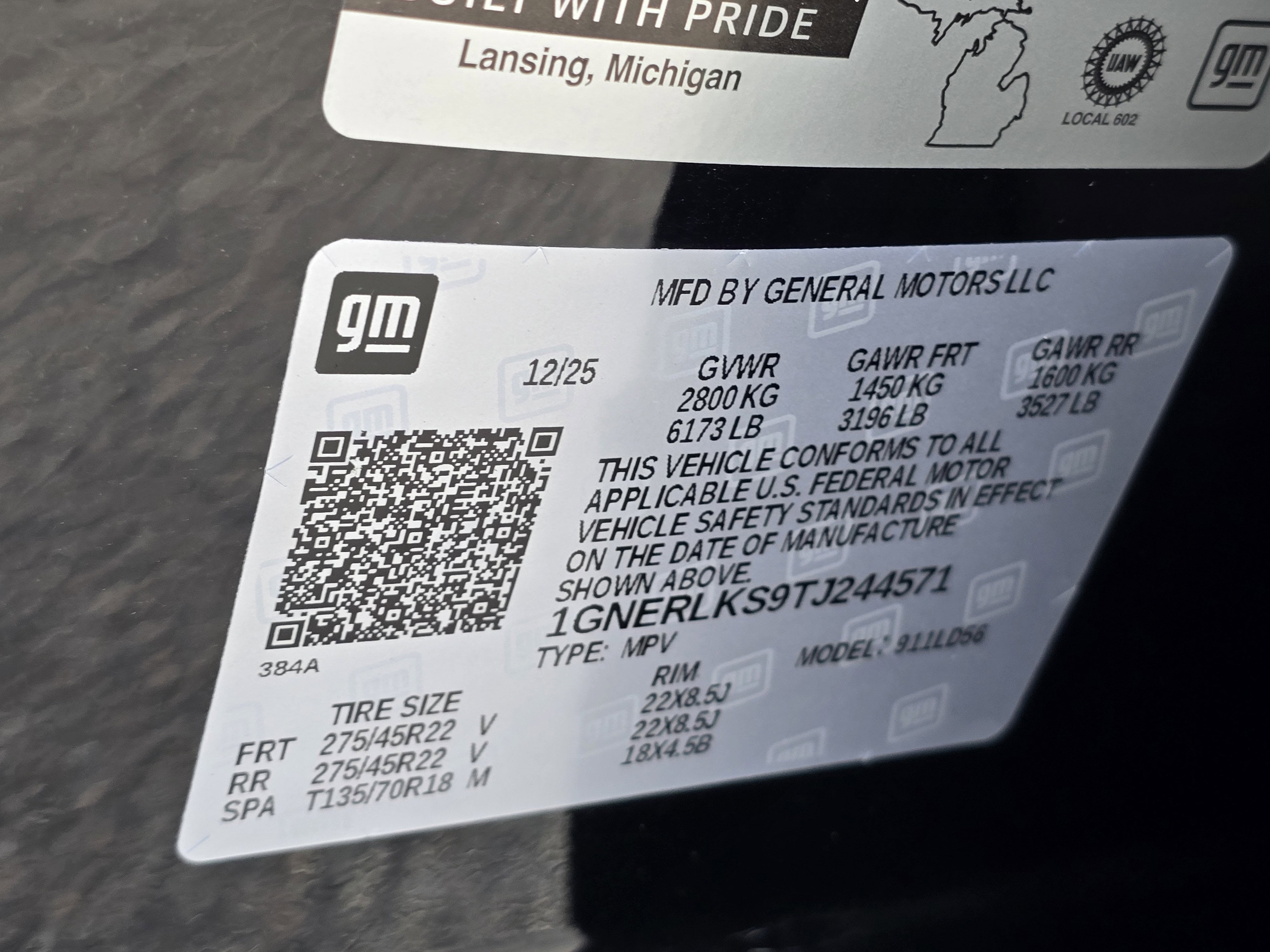 2026 Chevrolet Traverse RS