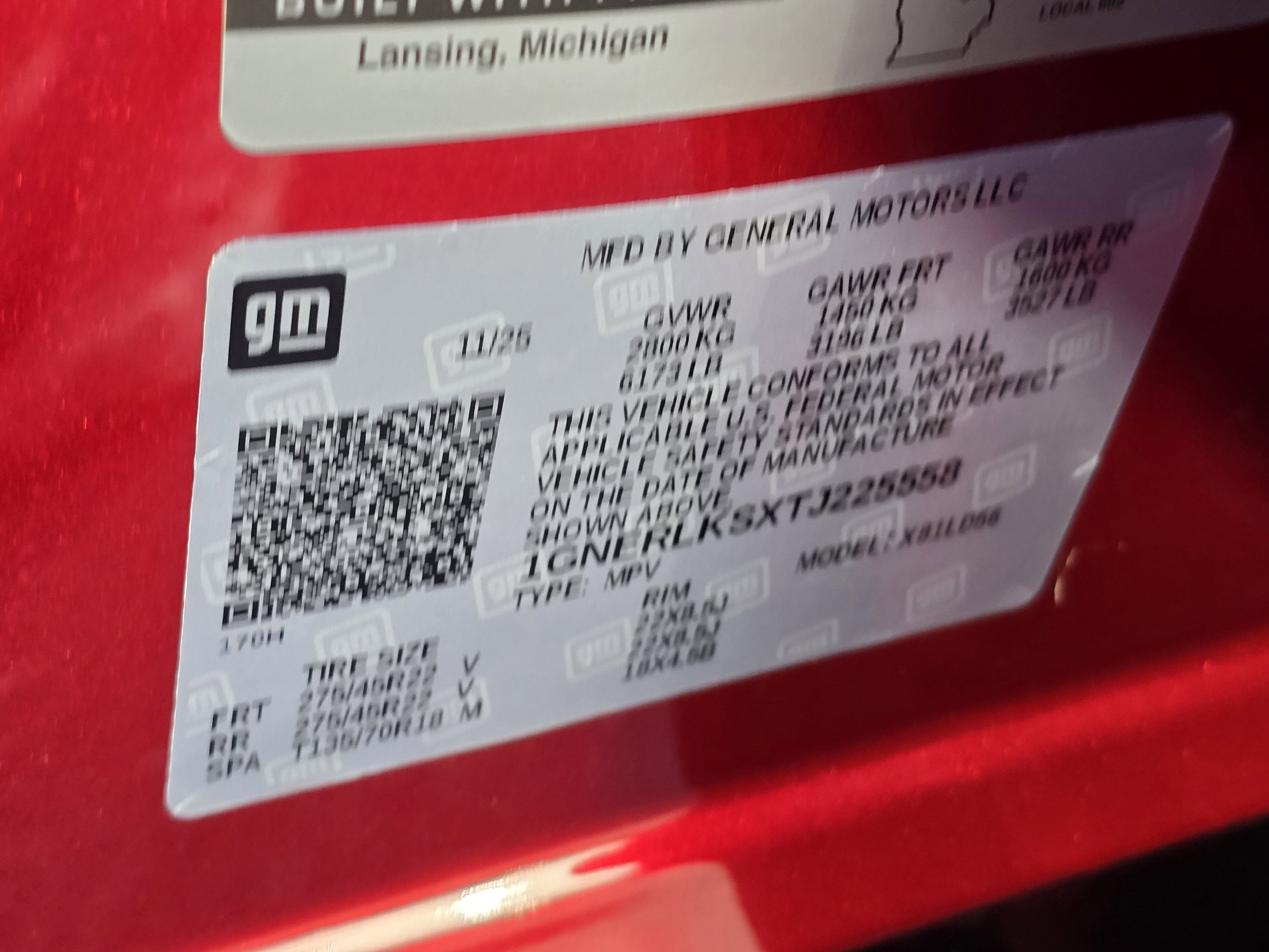 2026 Chevrolet Traverse RS