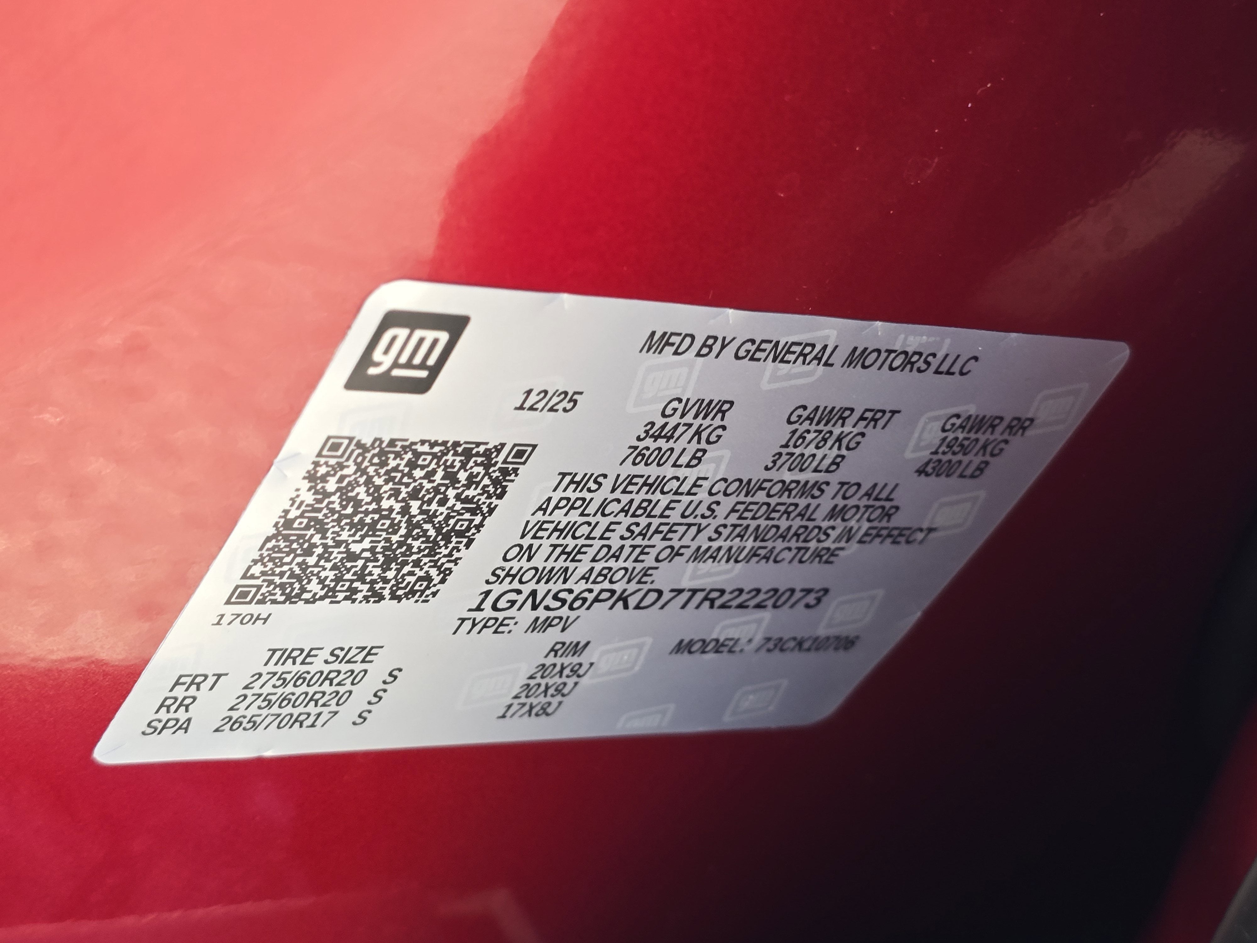 2026 Chevrolet Tahoe Z71