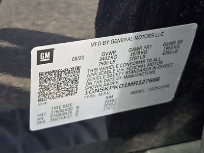 2021 Chevrolet Tahoe Z71