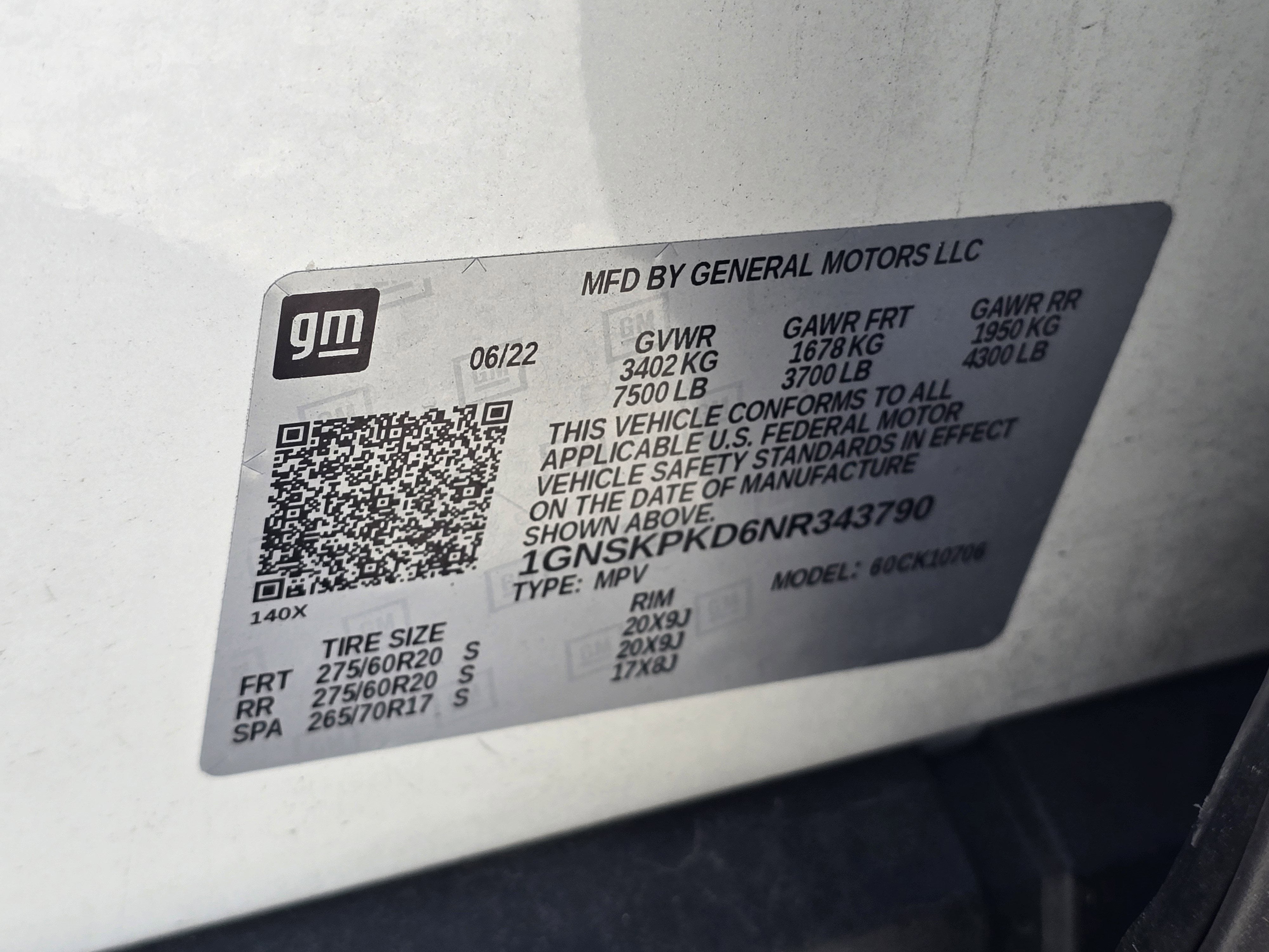 2022 Chevrolet Tahoe Z71