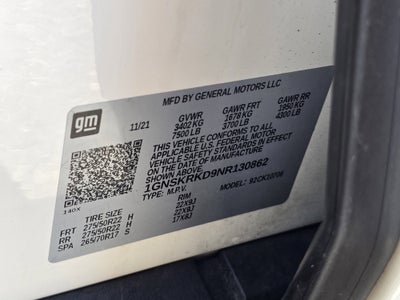 2022 Chevrolet Tahoe RST