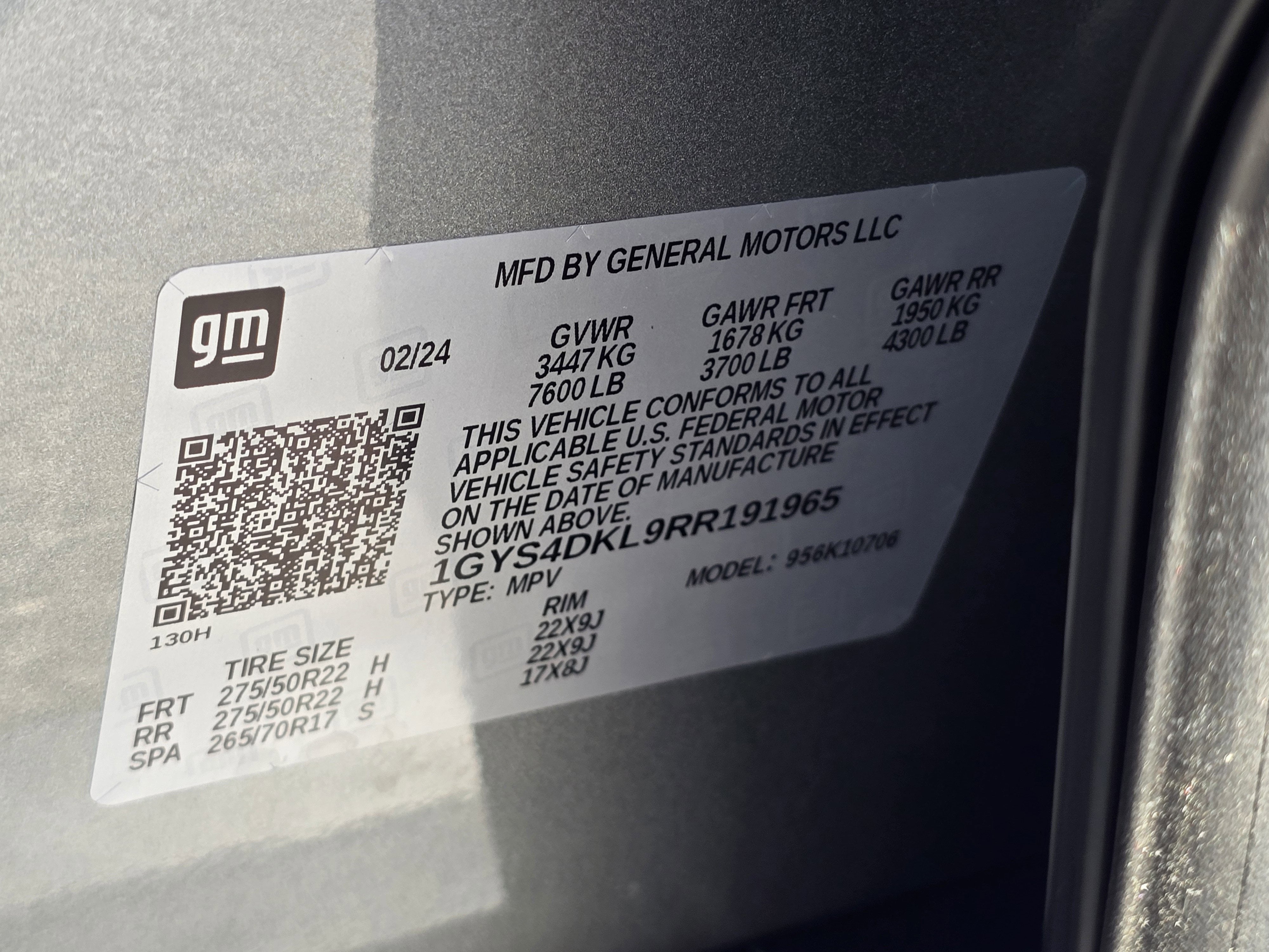 2024 Cadillac Escalade Premium Luxury Platinum