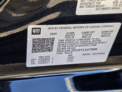 2026 Chevrolet Silverado 1500 High Country