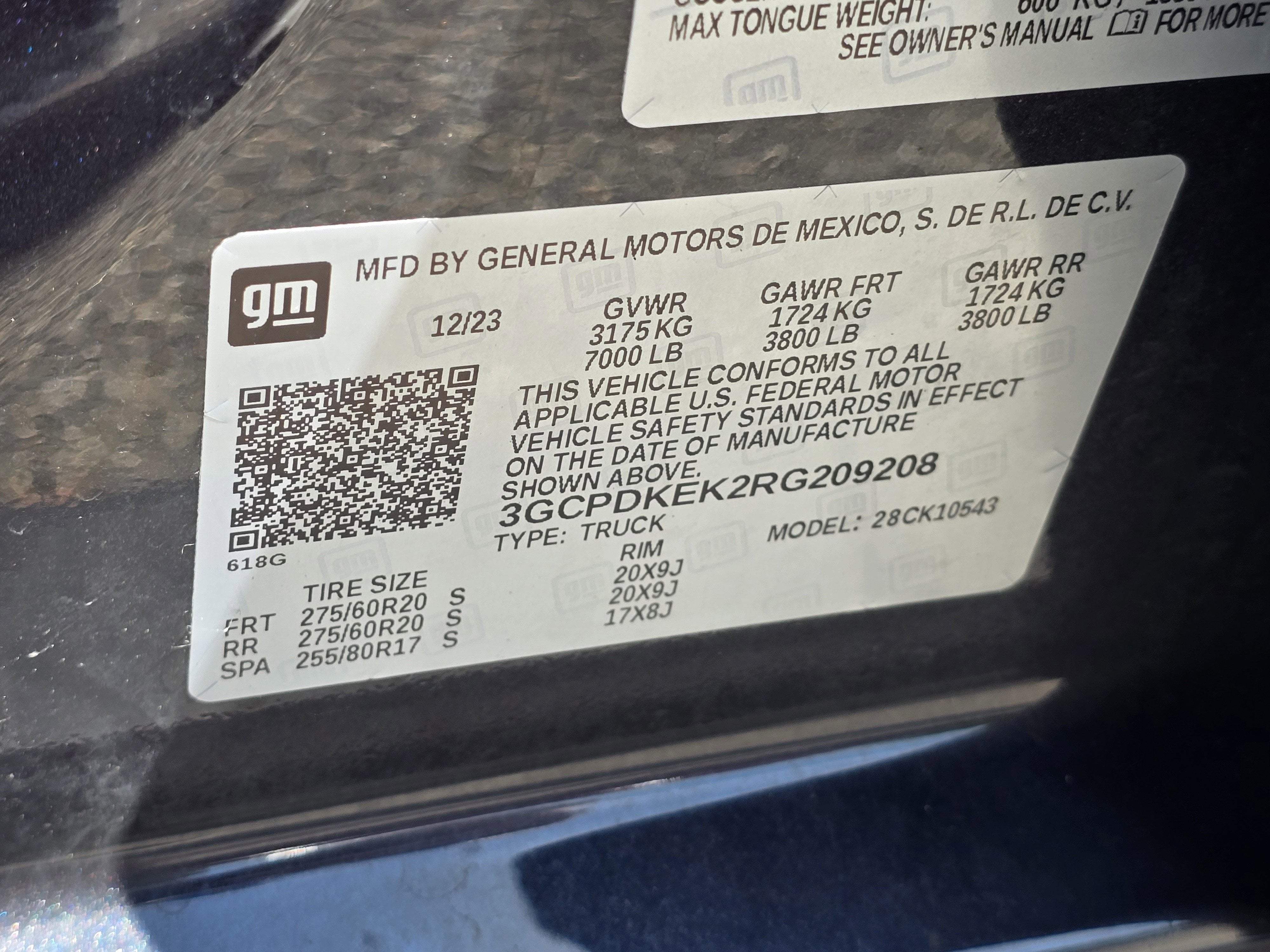 2024 Chevrolet Silverado 1500 LT (2FL)