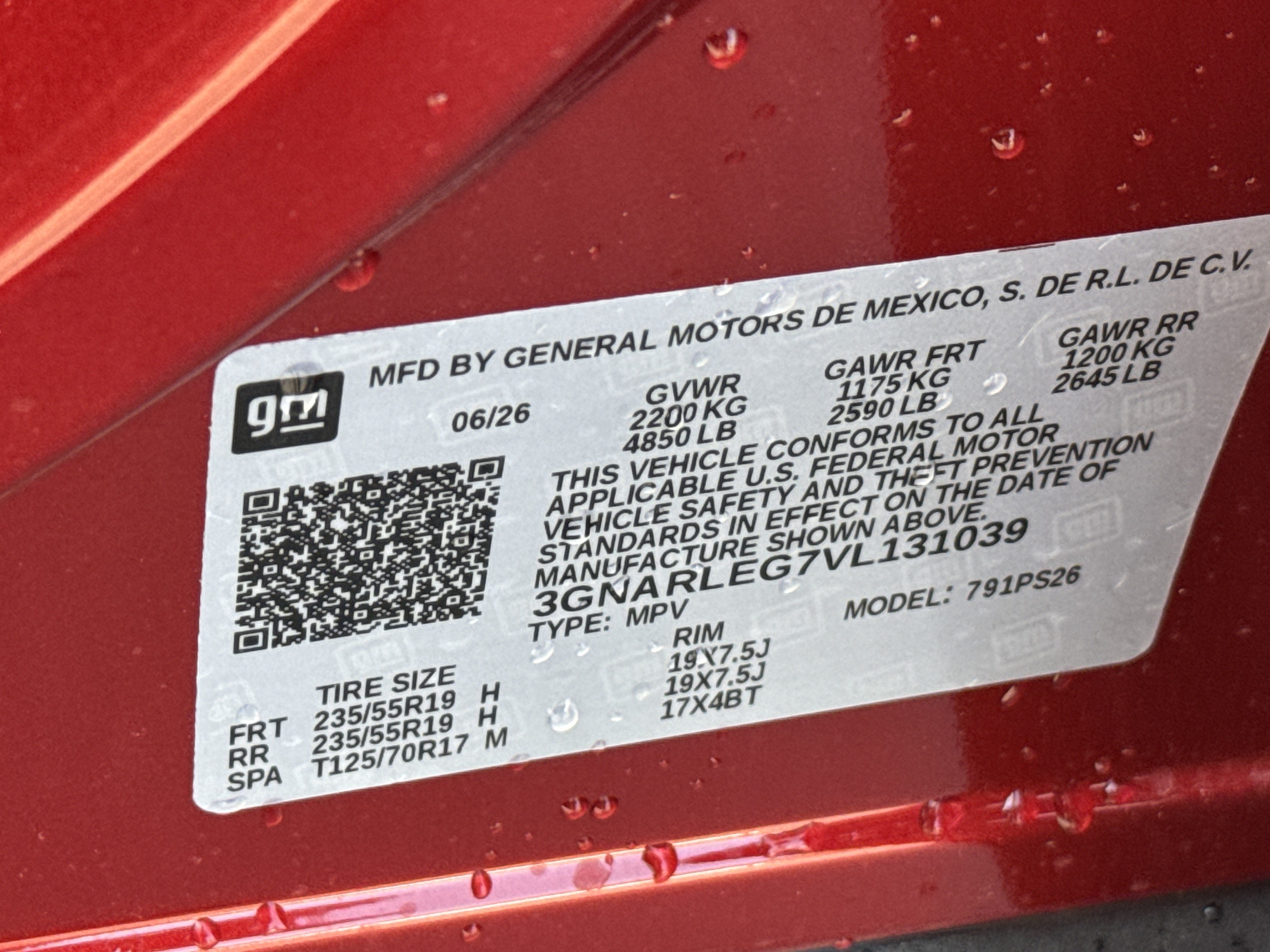 2027 Chevrolet Equinox RS