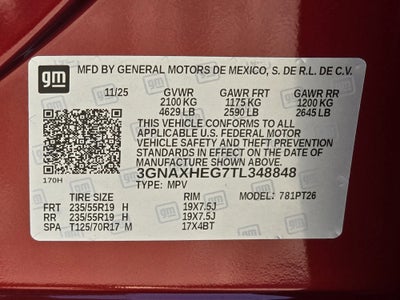 2026 Chevrolet Equinox LT