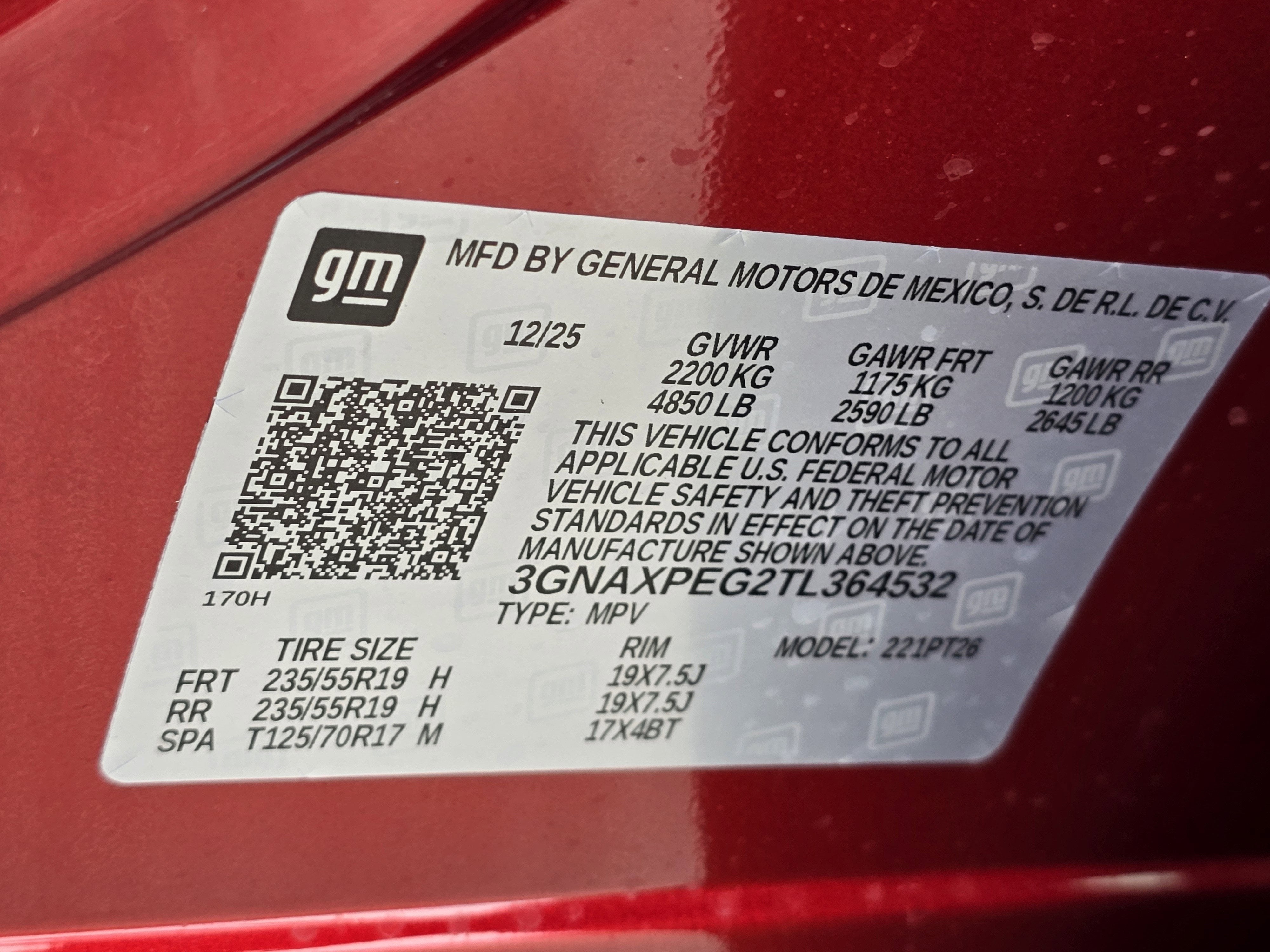 2026 Chevrolet Equinox LT