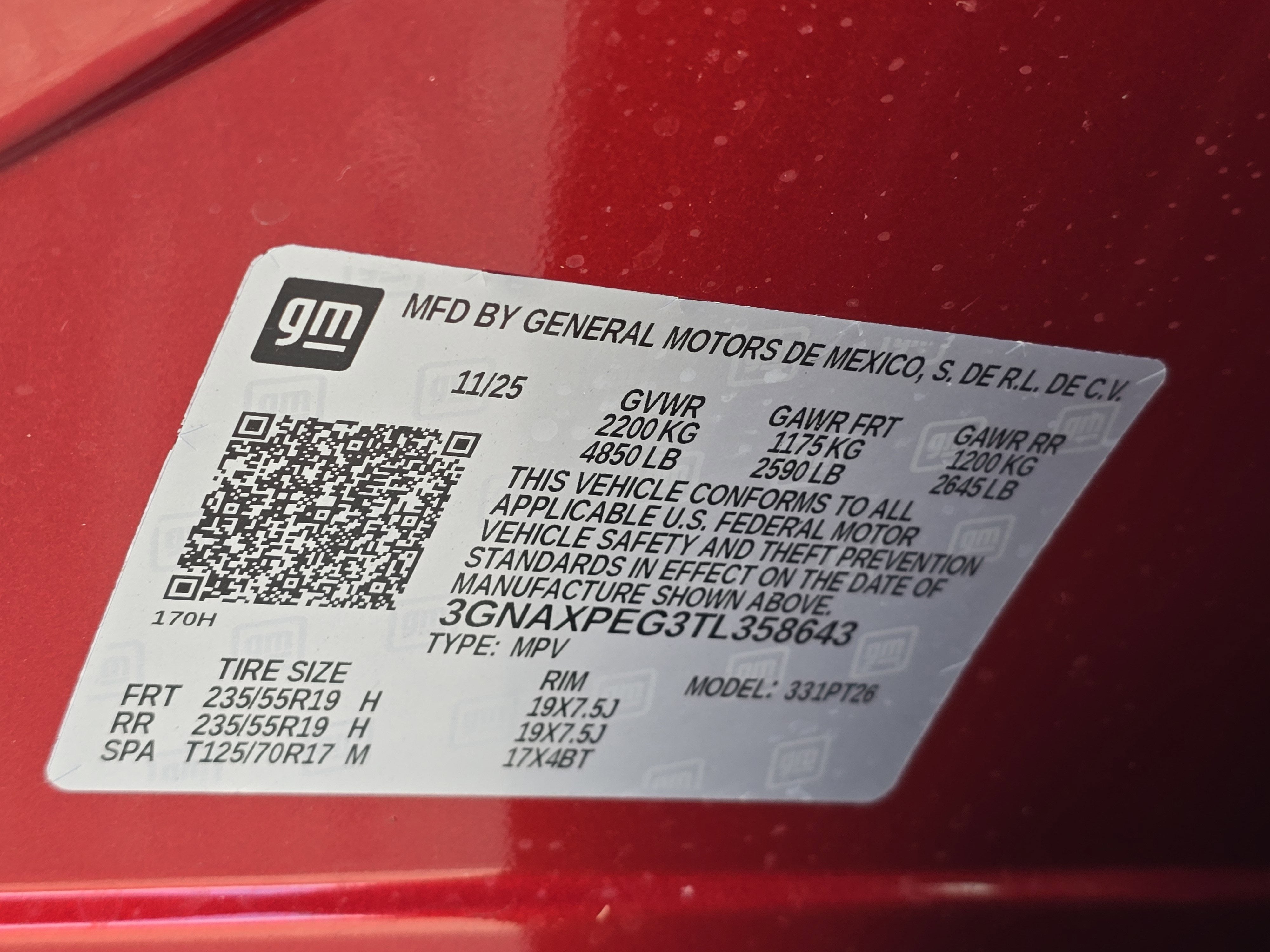 2026 Chevrolet Equinox LT