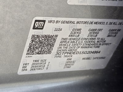 2025 GMC Sierra 1500 SLT