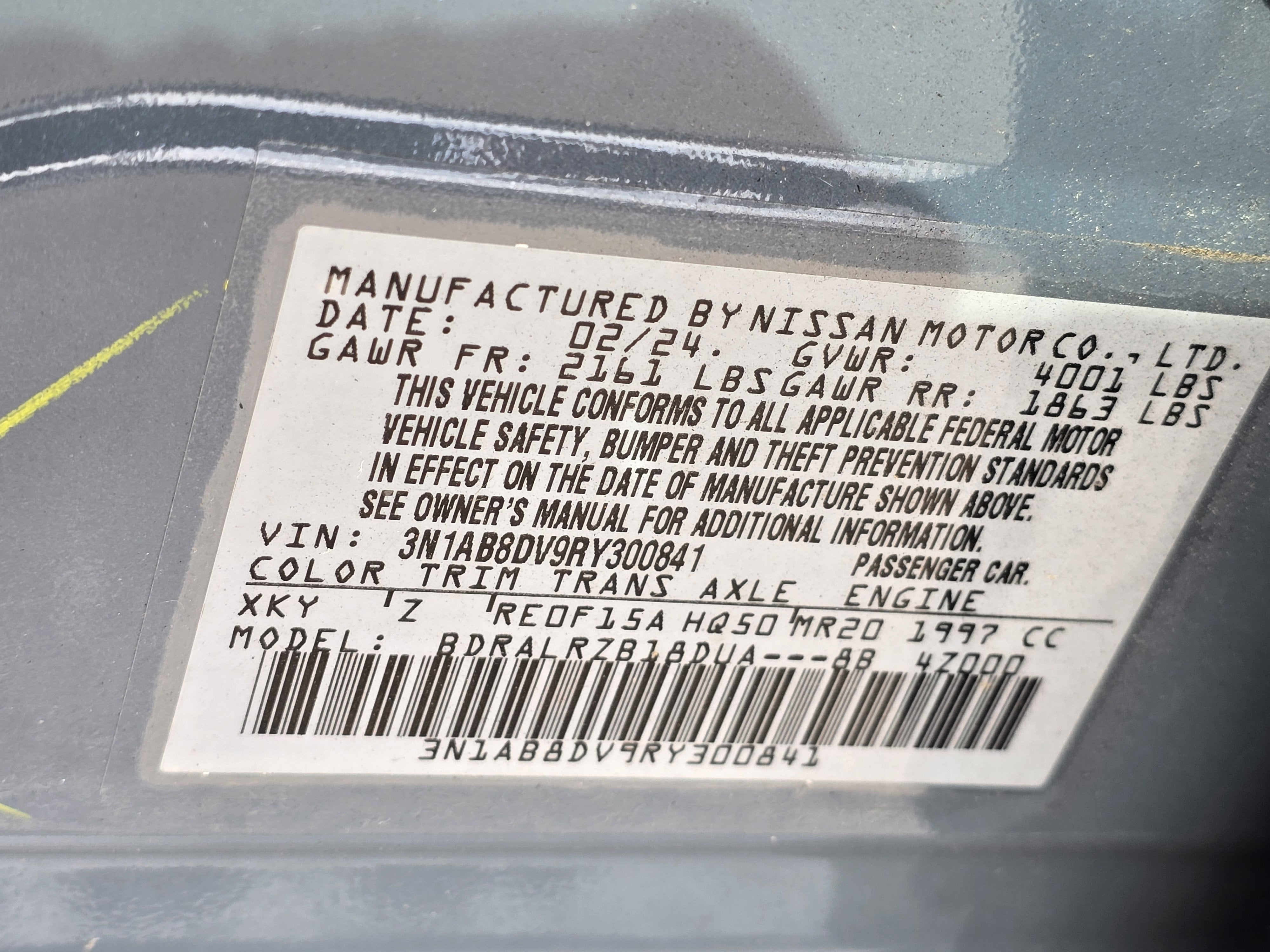 2024 Nissan Sentra SR