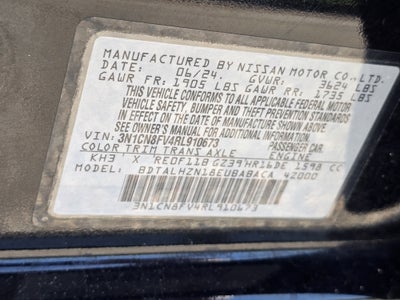 2024 Nissan Versa SR