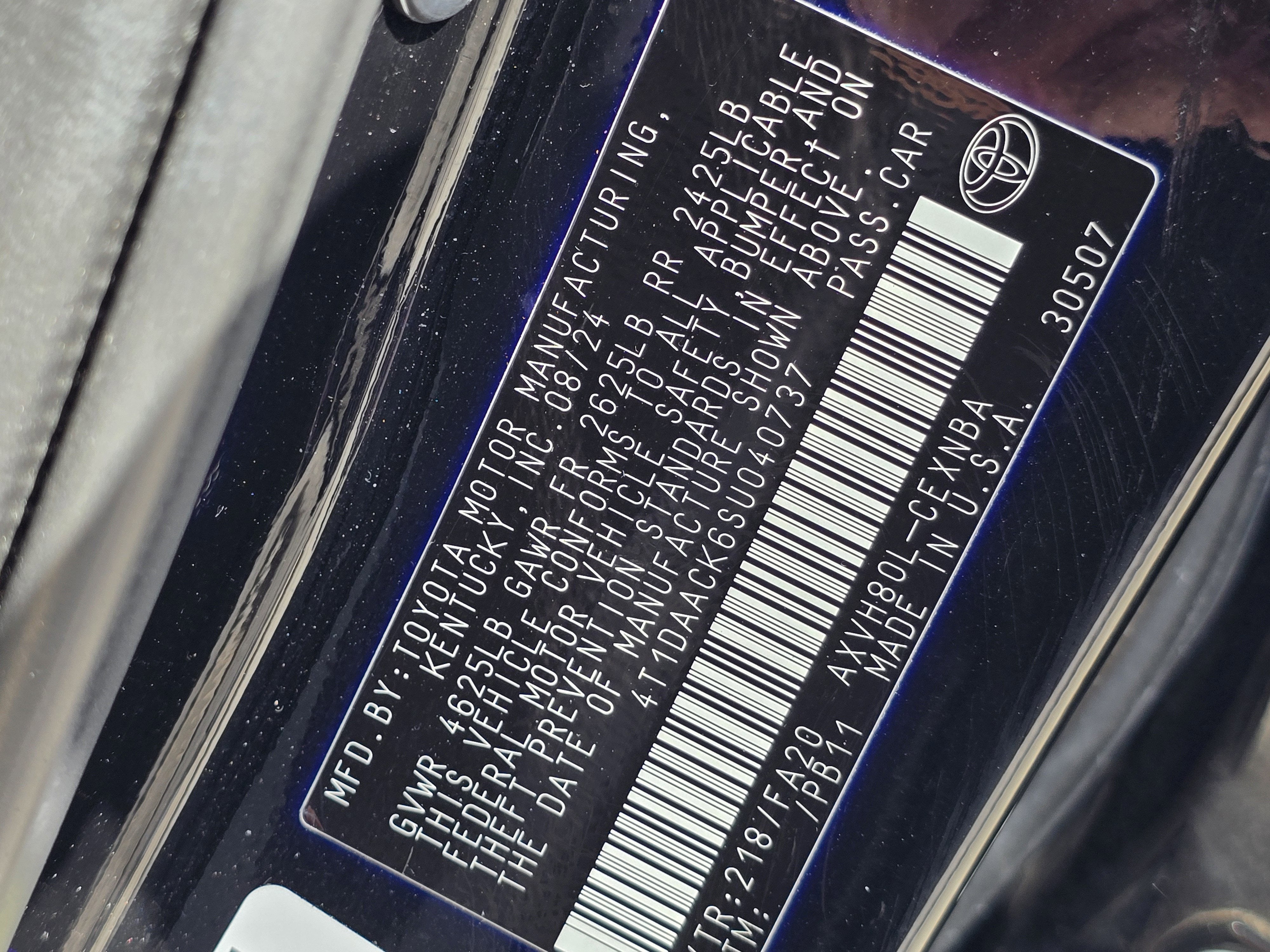 2025 Toyota Camry LE