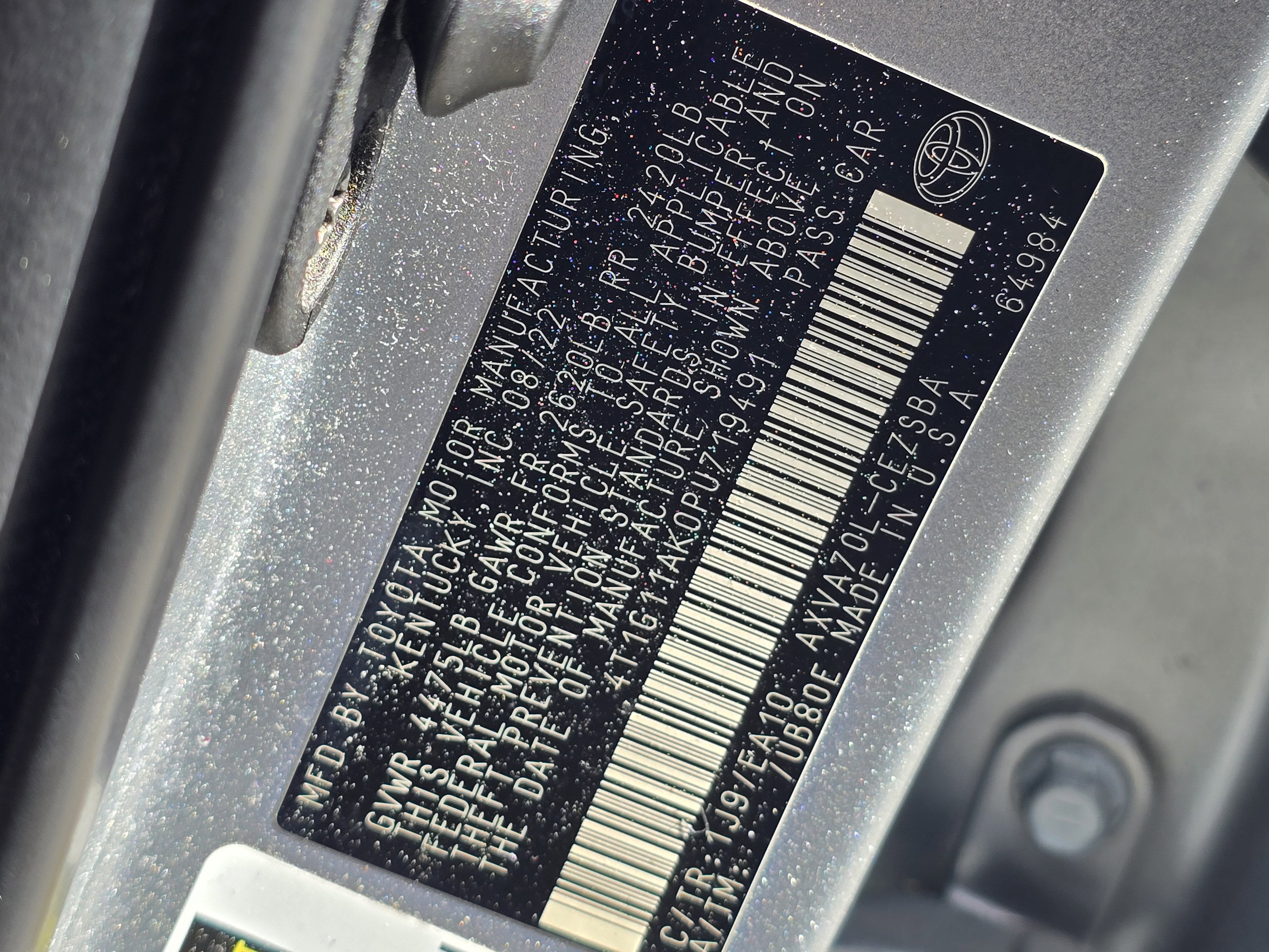 2023 Toyota Camry SE