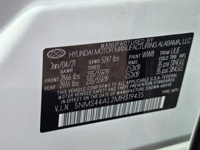 2021 Hyundai Santa Fe Limited