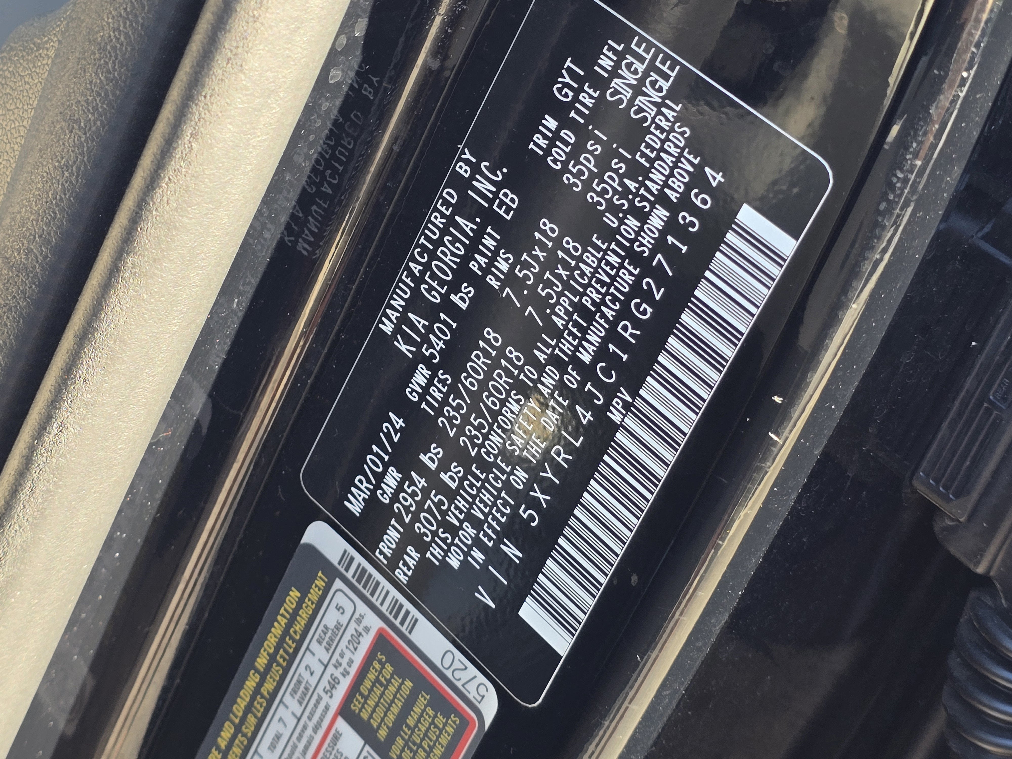 2024 Kia Sorento S