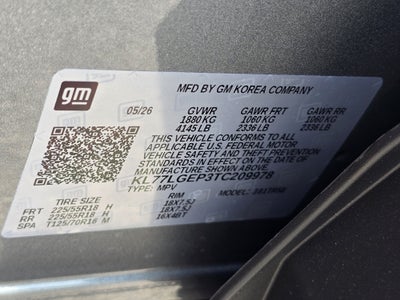 2026 Chevrolet Trax 1RS