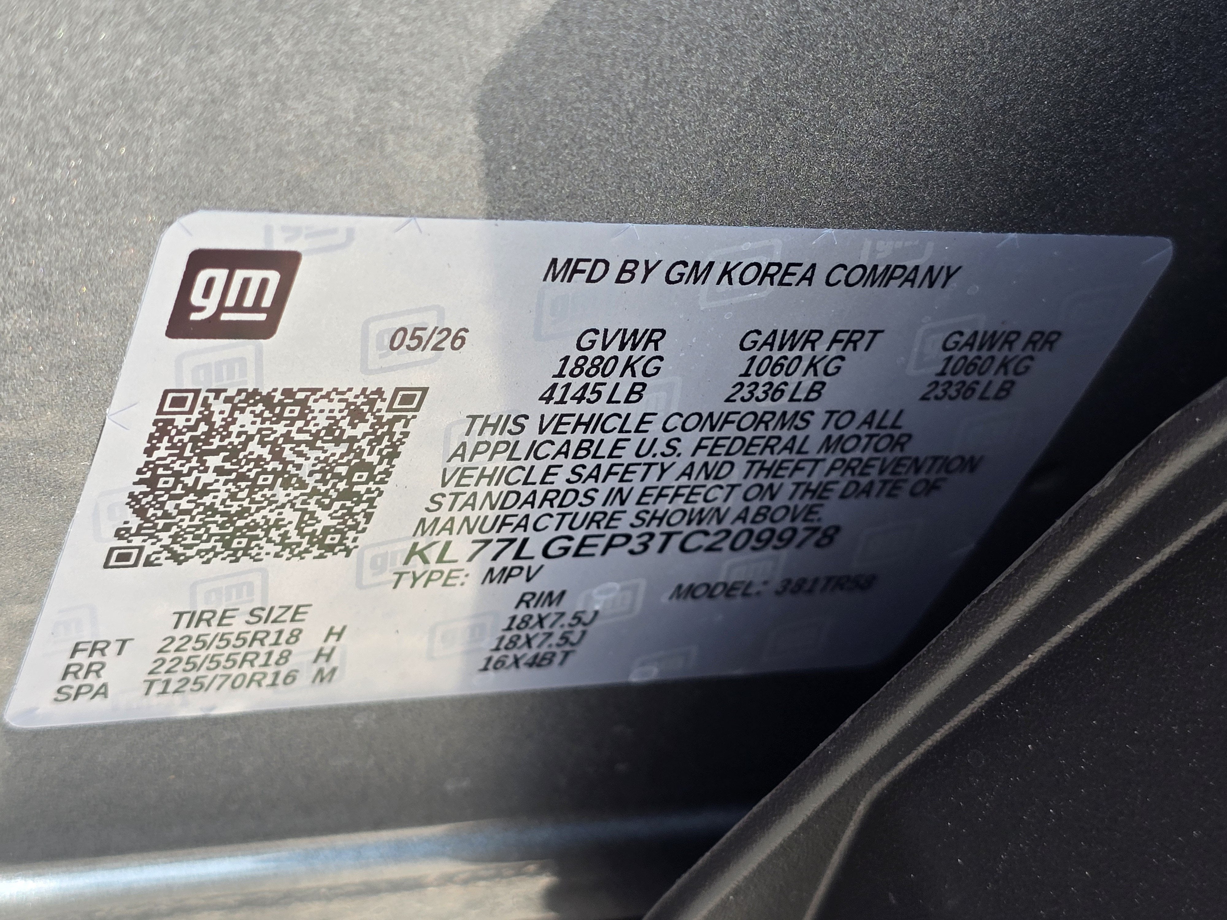 2026 Chevrolet Trax 1RS