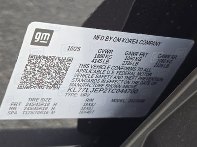 2026 Chevrolet Trax 2RS