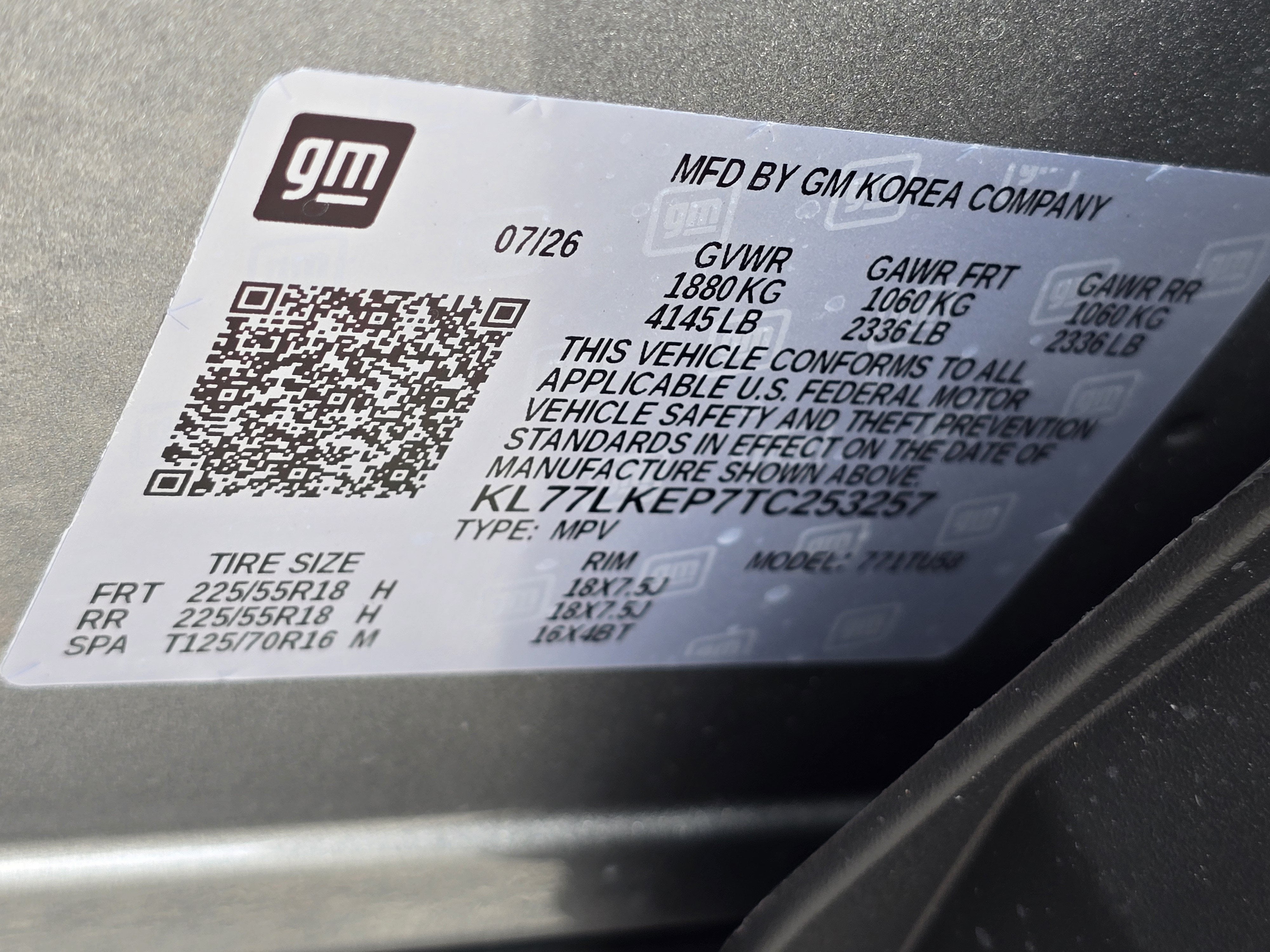 2026 Chevrolet Trax ACTIV