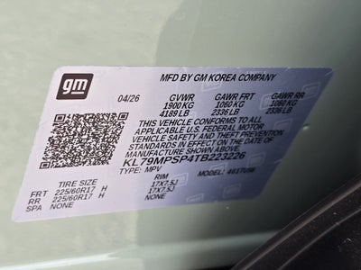2026 Chevrolet Trailblazer LT