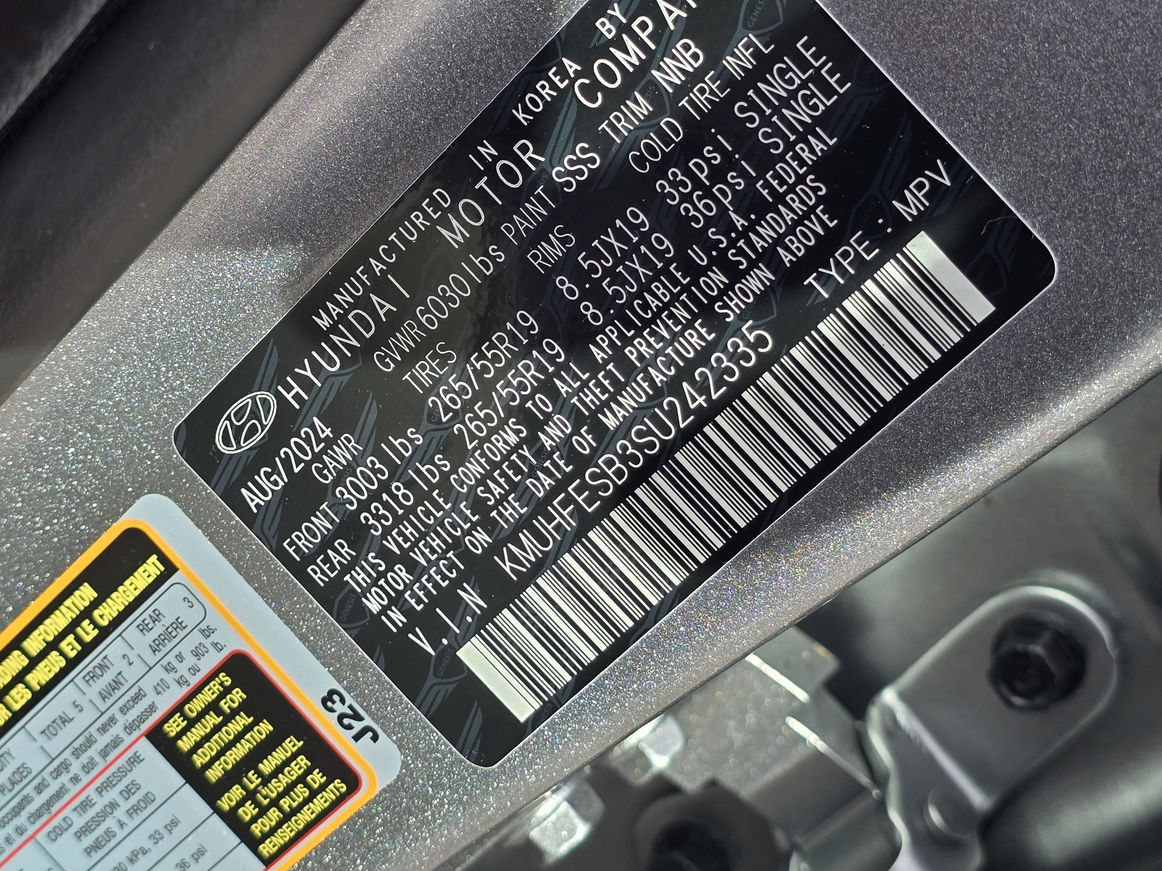 2025 Genesis GV80 Standard