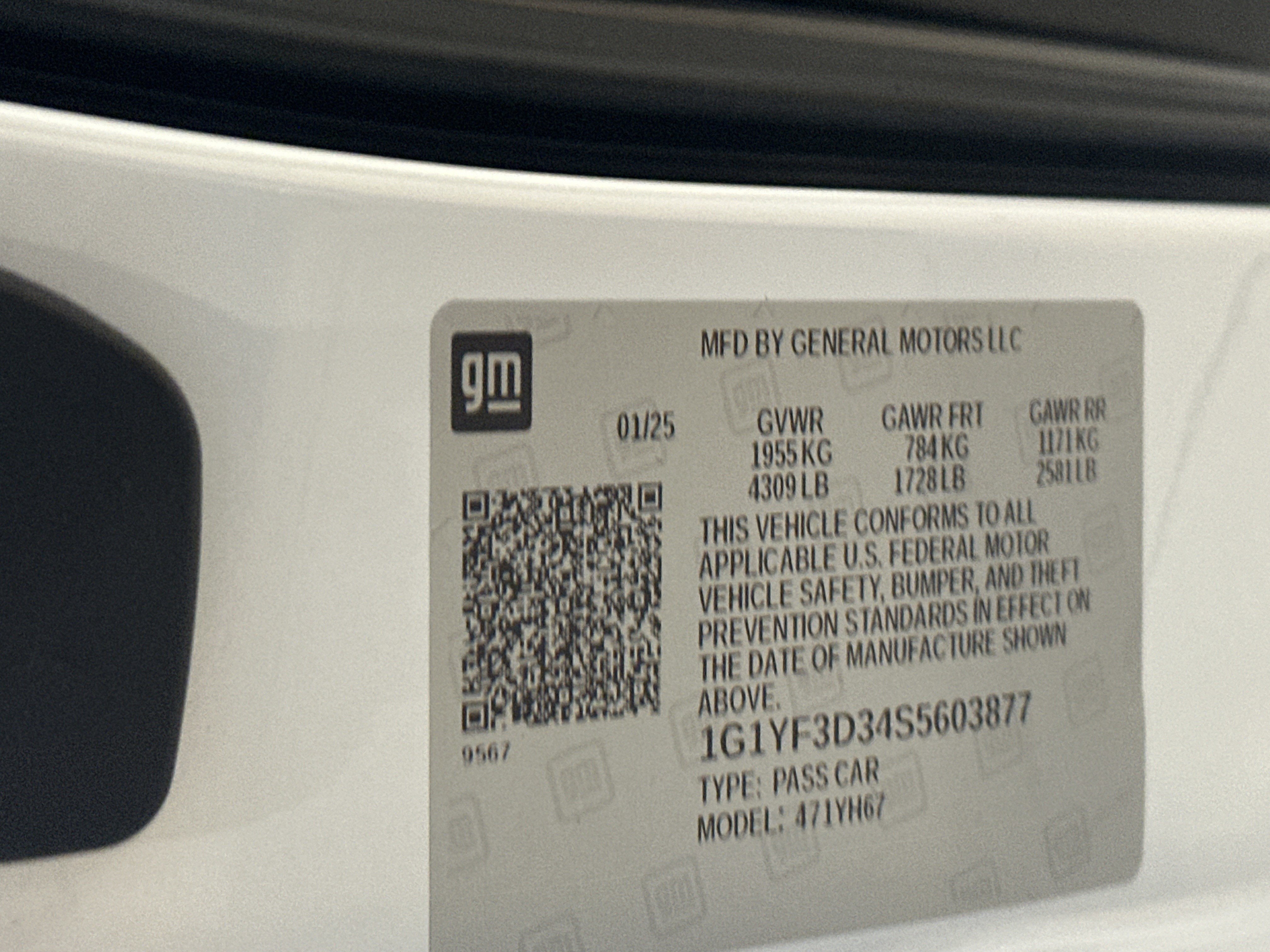 2025 Chevrolet Corvette Z06 3LZ