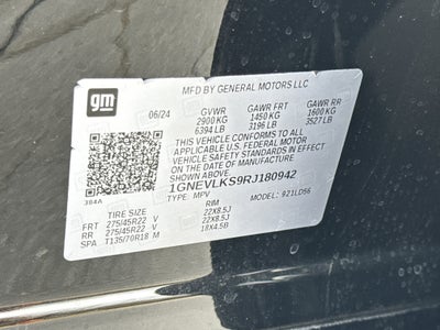 2024 Chevrolet Traverse RS