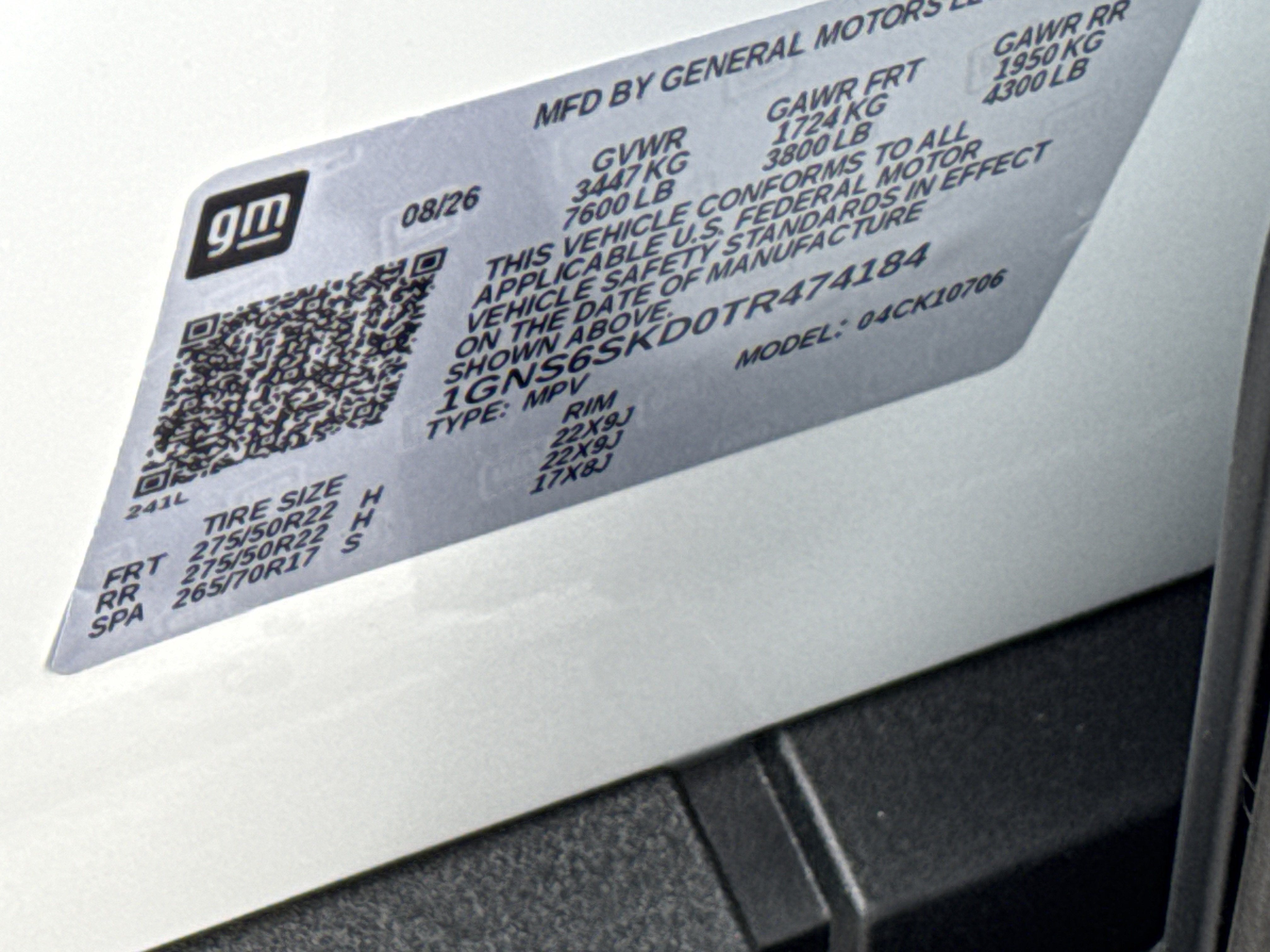 2026 Chevrolet Tahoe Premier