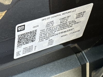 2026 Chevrolet Tahoe Premier