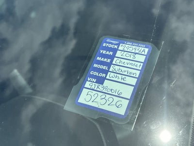 2018 Chevrolet Suburban Premier