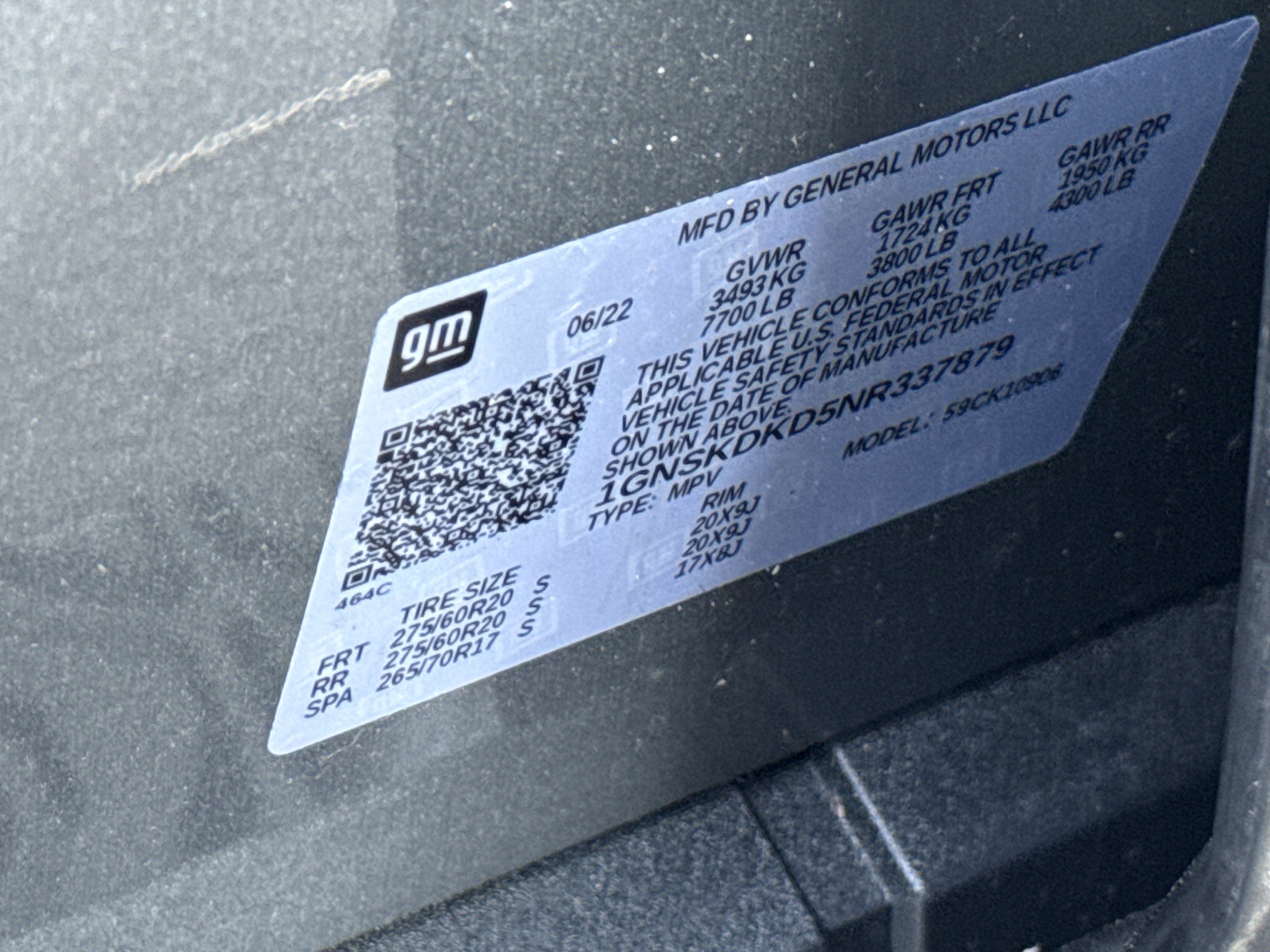 2022 Chevrolet Suburban Z71