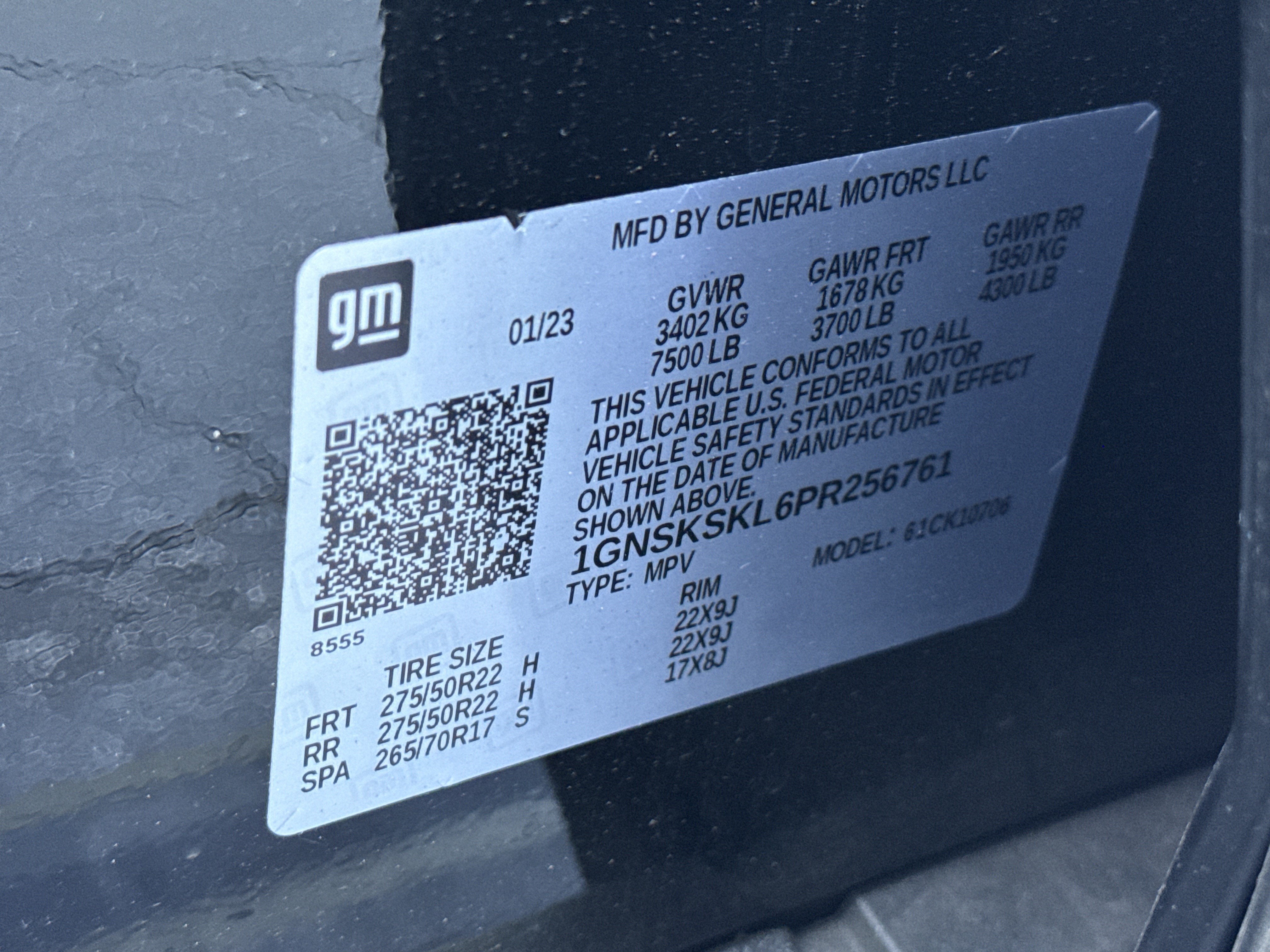 2023 Chevrolet Tahoe Premier