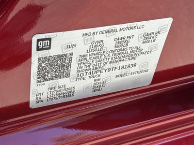 2026 GMC Sierra 2500 HD AT4