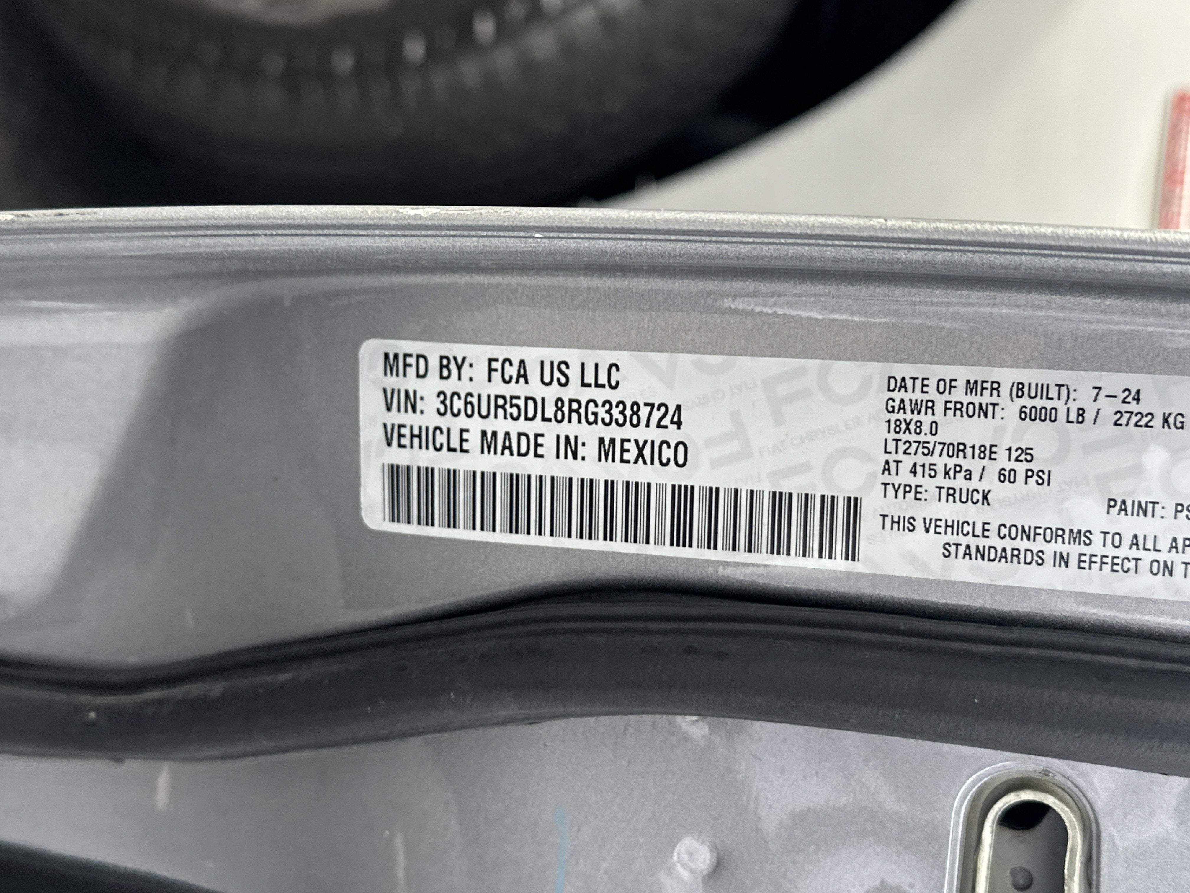 2024 RAM 2500 Big Horn