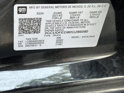 2024 Chevrolet Silverado 1500 LT Trail Boss