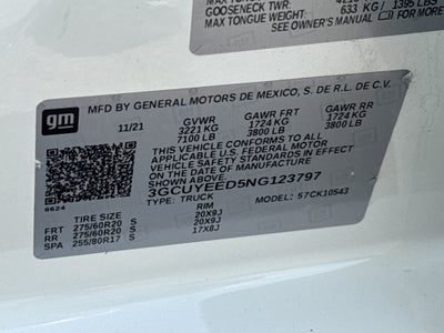 2022 Chevrolet Silverado 1500 LTD RST