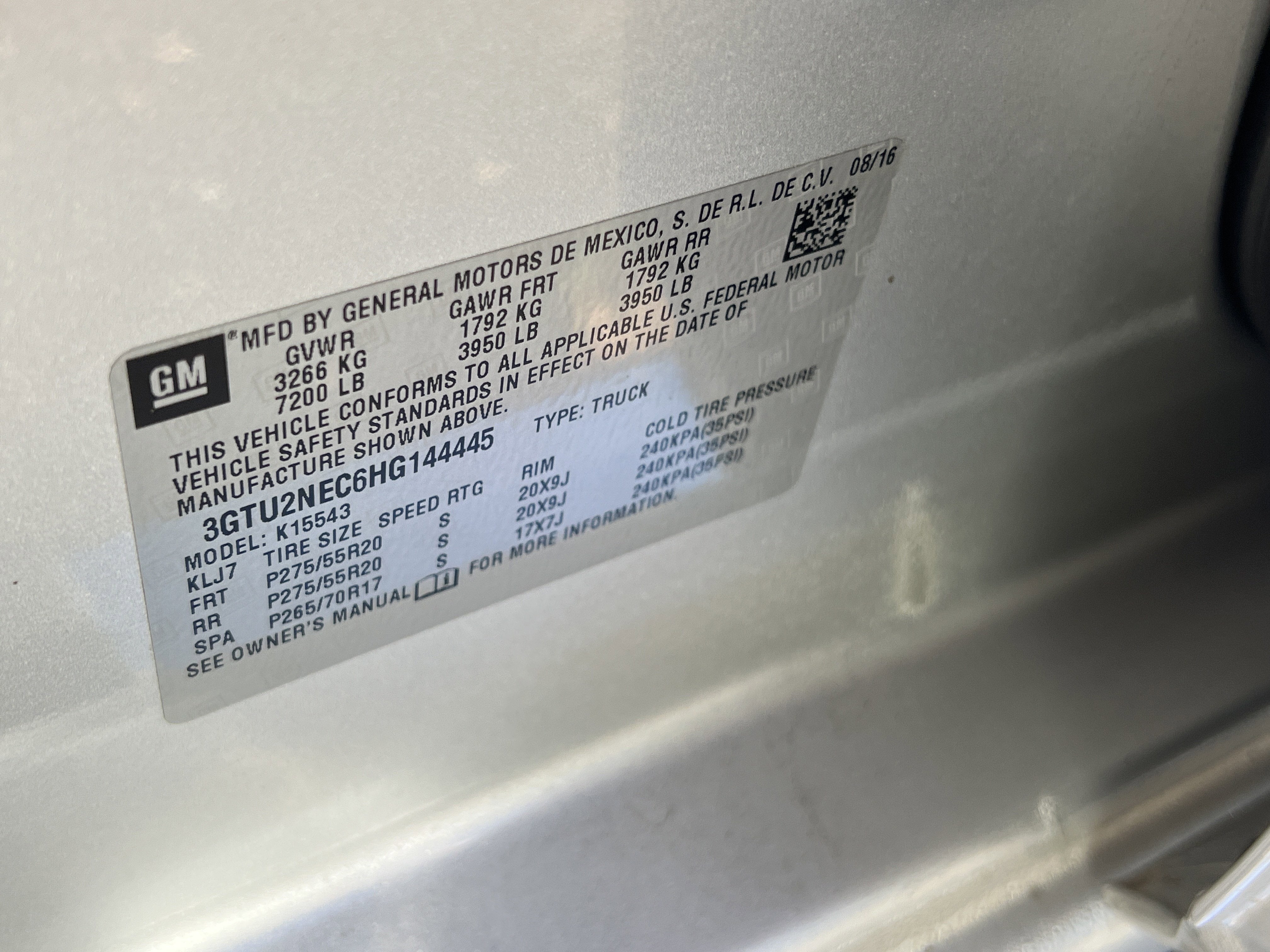 2017 GMC Sierra 1500 SLT