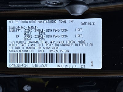 2021 Toyota Tacoma SR5 V6