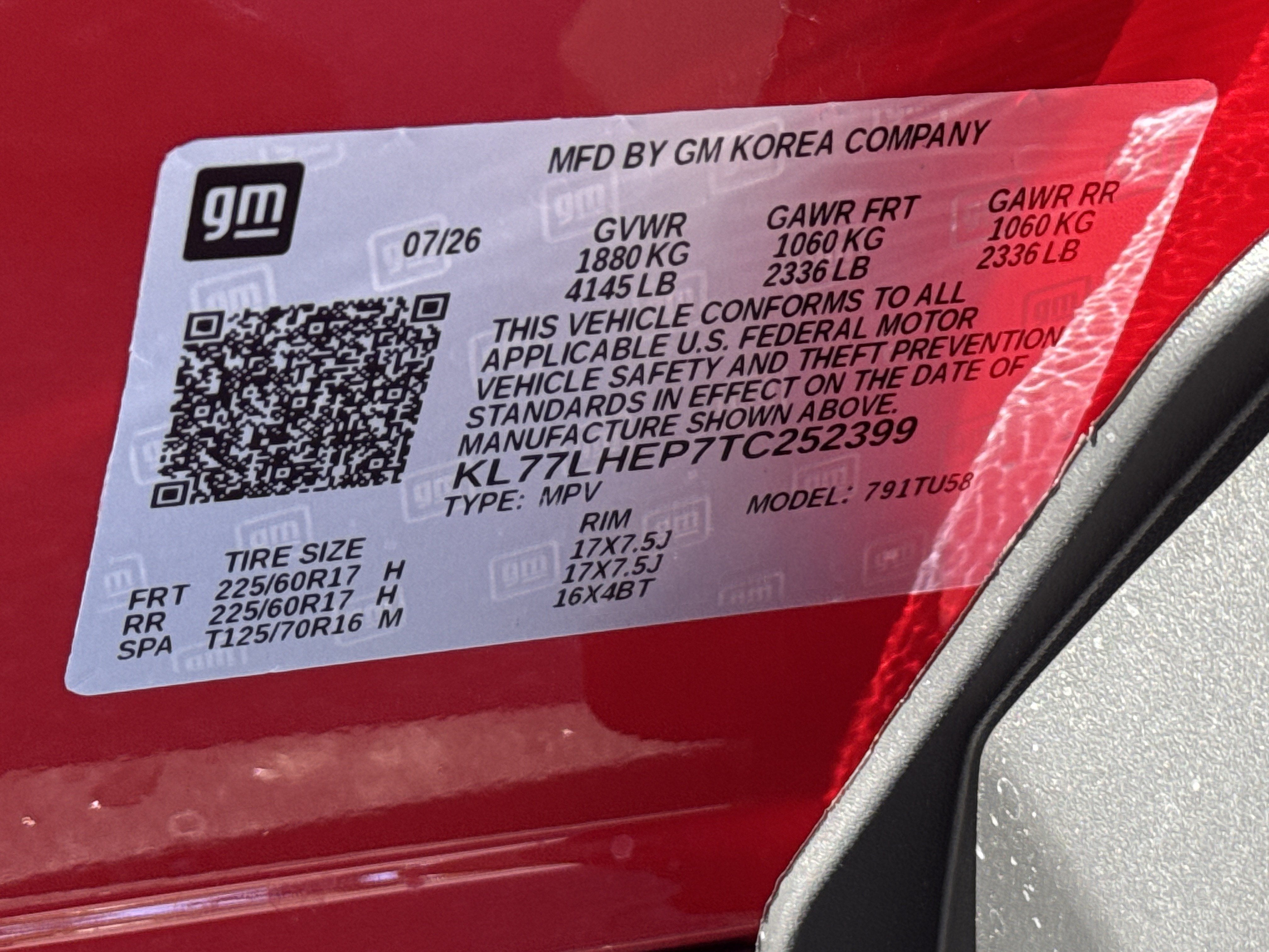 2026 Chevrolet Trax LT